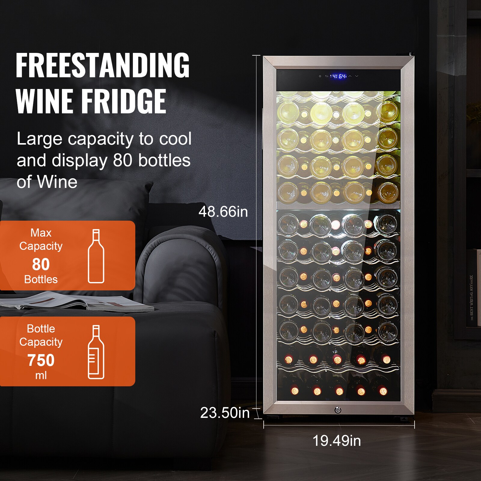VEVOR SCDLSJJBXJJD06407V1 Wine-Chillers - View #2