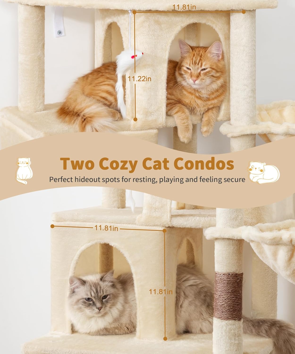 Amhancible CDI-MPN-4827 Cat-Trees - View #3