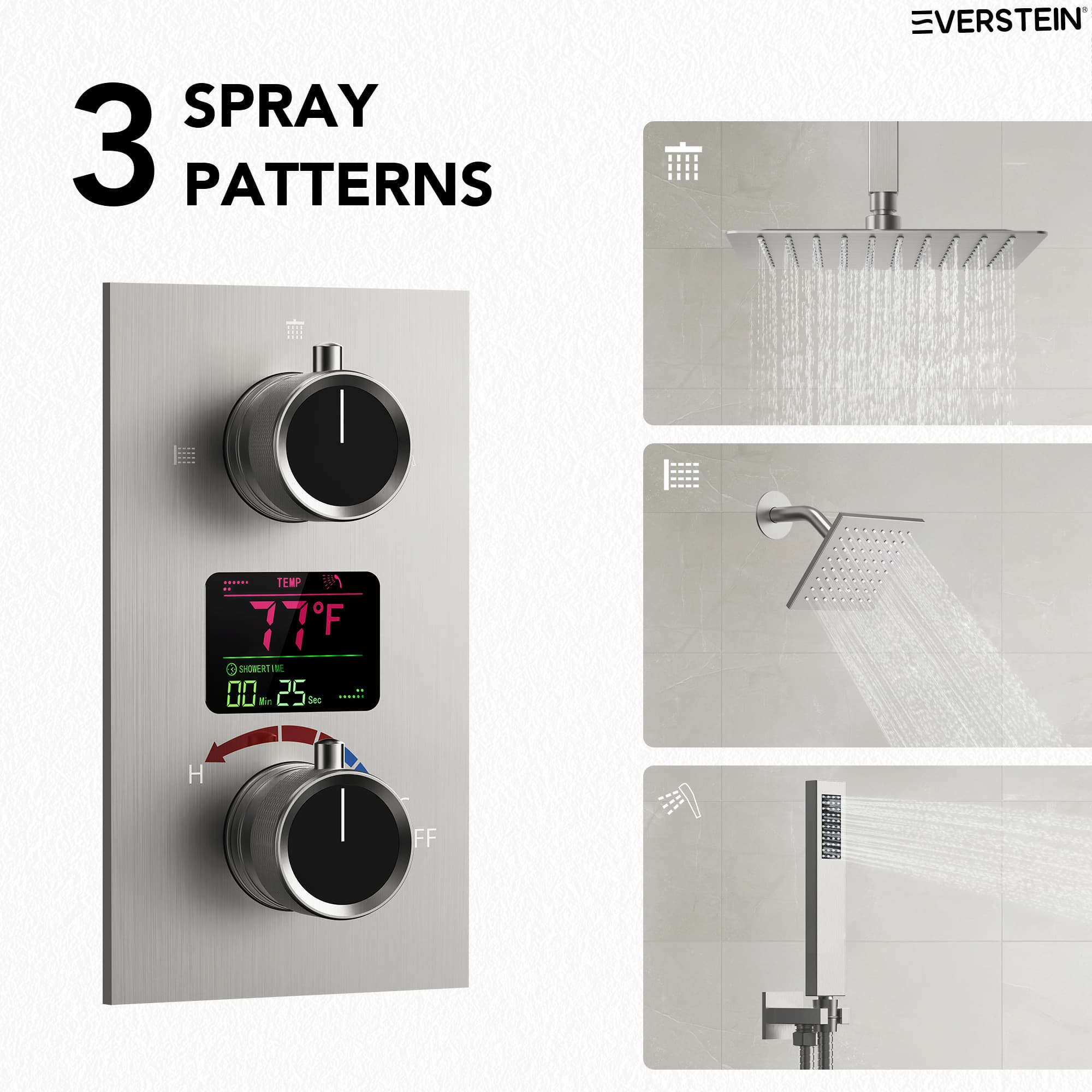 EVERSTEIN SFS-1033-NK12 Tub-Shower-Faucets - View #4