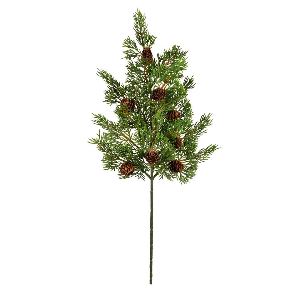 Vickerman 3-Pack Green Branch Spray Christmas Tree Pick in the 