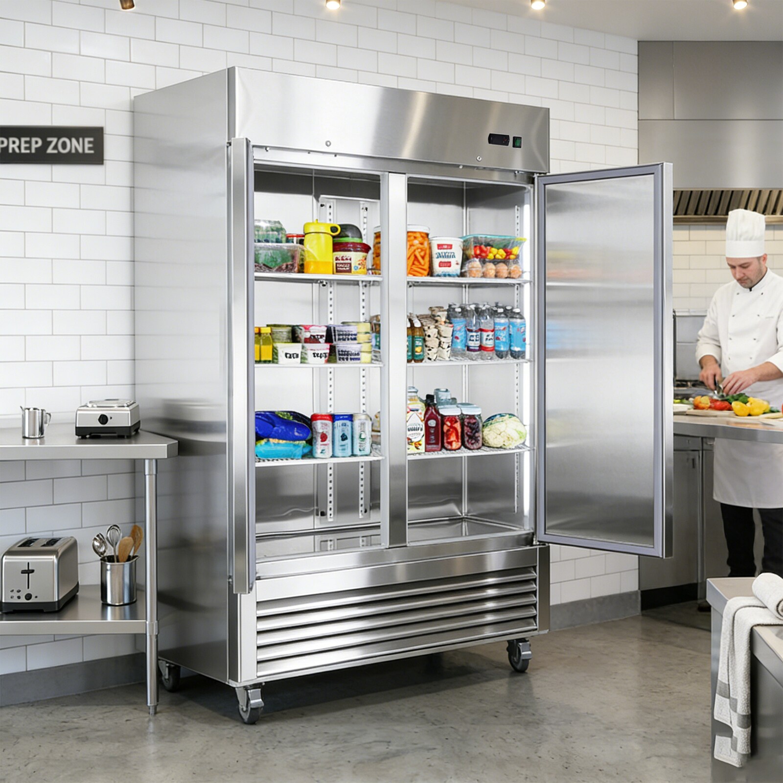Boyel Living BL-BB-1849S Commercial-Refrigerators - View #2