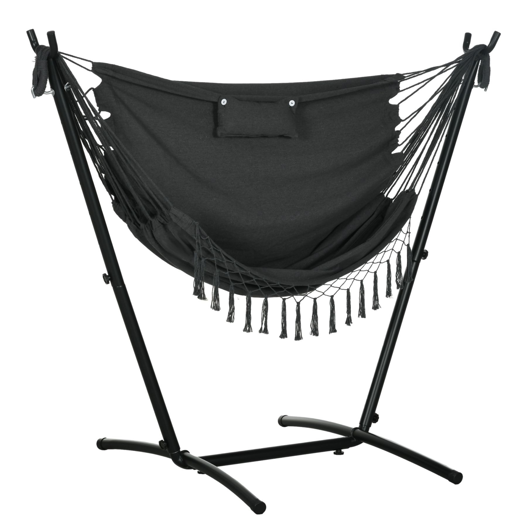 Maocao Hoom JLHGW8KW Gray Fabric Hammock chair with Stand