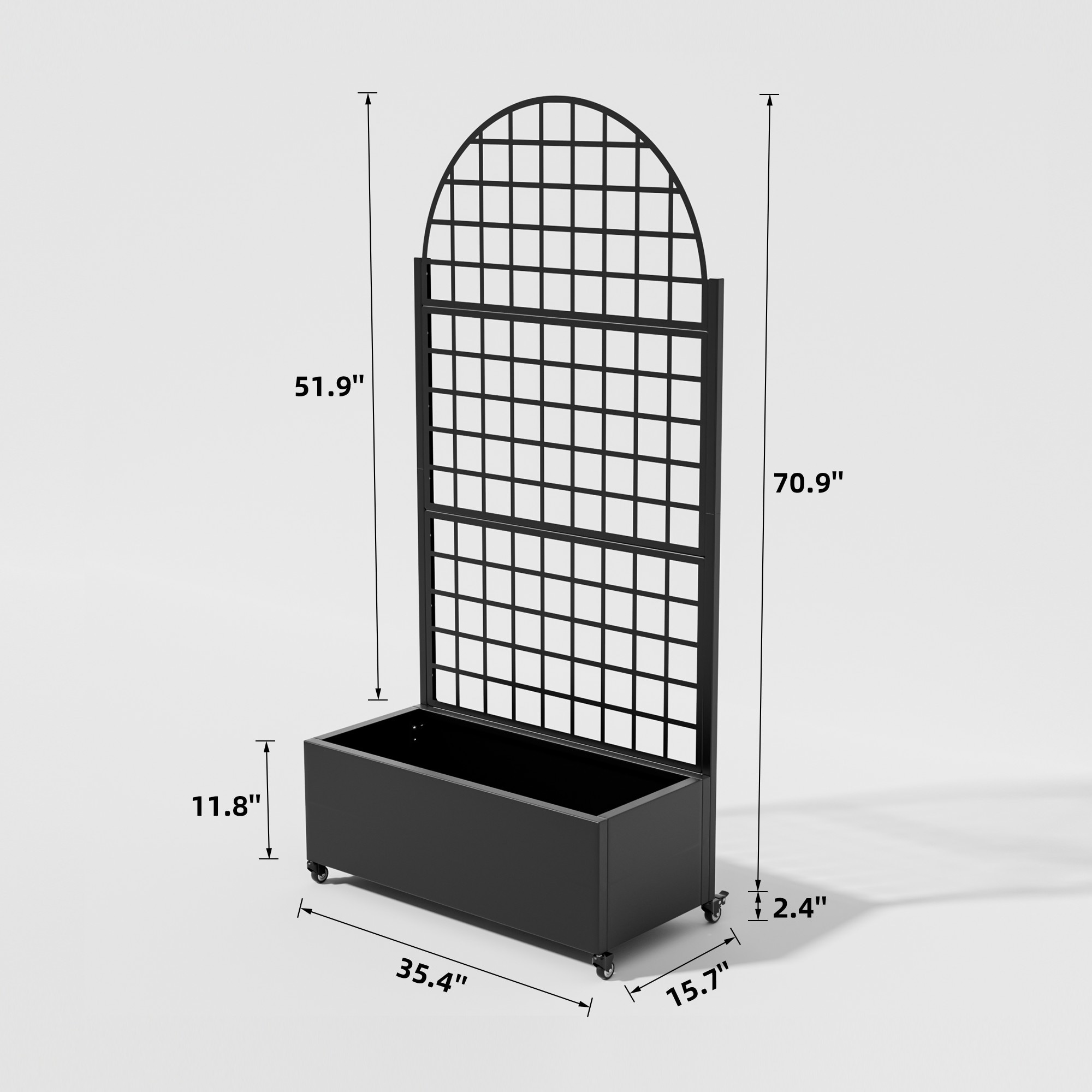 Misty Moon LW0409-RPB-ZZX036 Raised-Planter-Boxes - View #8