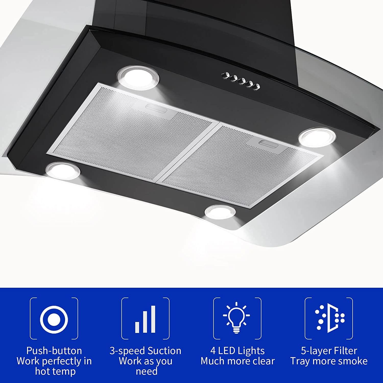 Maocao Hoom BH-P360Y Island-Range-Hoods - View #7