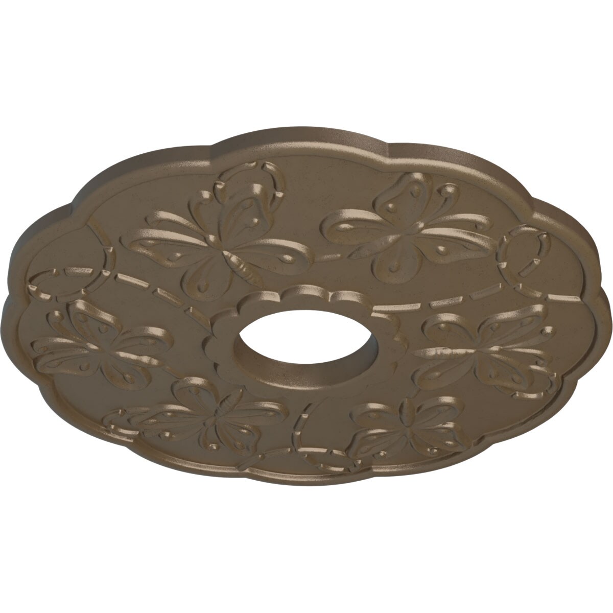 Ekena Millwork CM17TSWSS Ceiling-Medallions - View #2