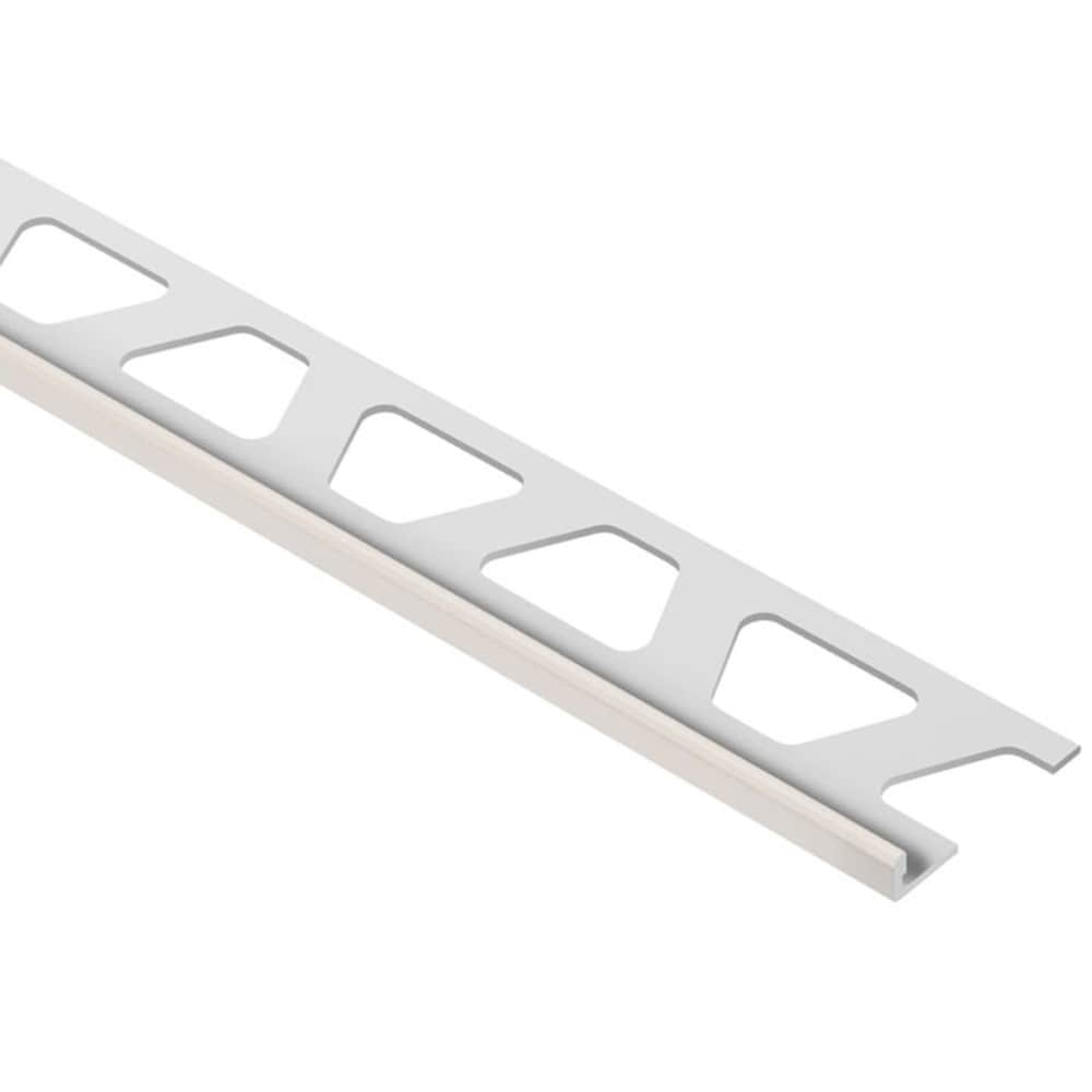 Schluter Systems A30SP Schiene 0.125-in W x 98.5-in L Sand Pebble Color-Coated Aluminum Aluminum L-angle Tile Edge Trim