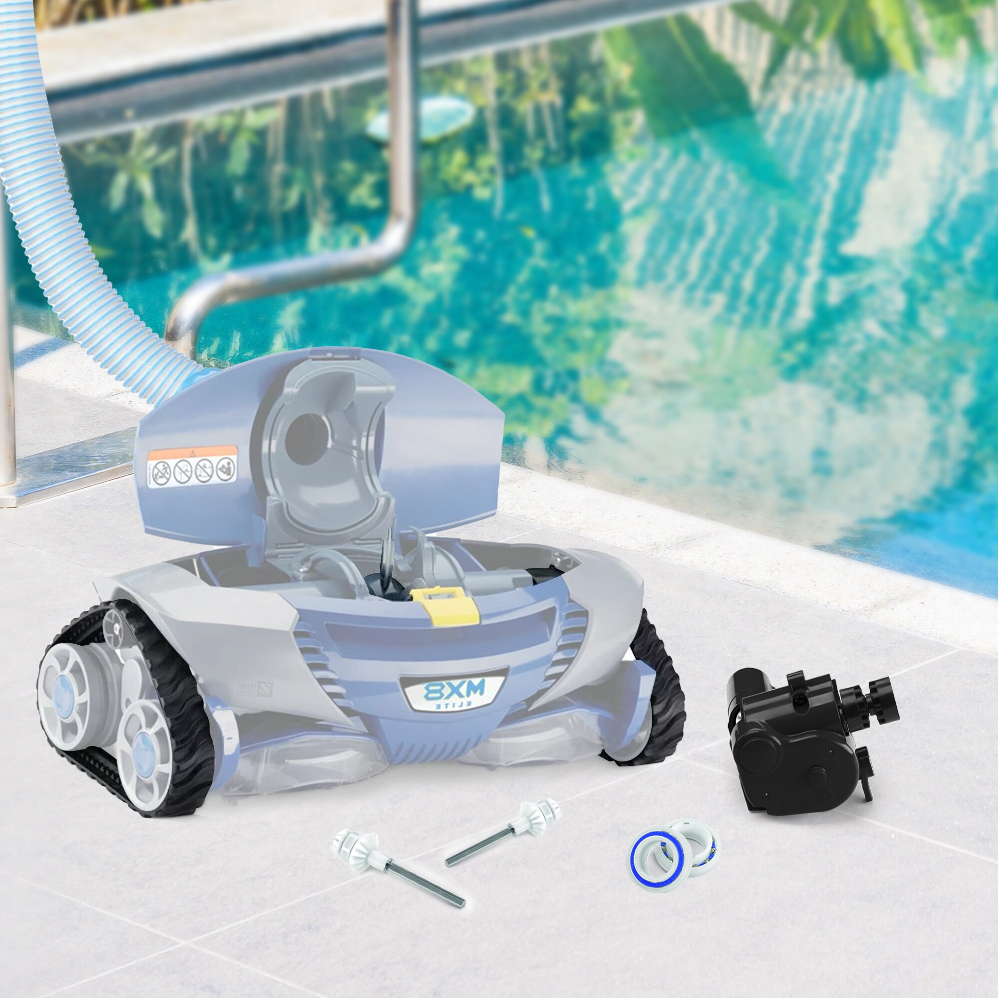 Zodiac MX8/MX8 Elite Pool Cleaner Factory Tune Up Kit with Flex