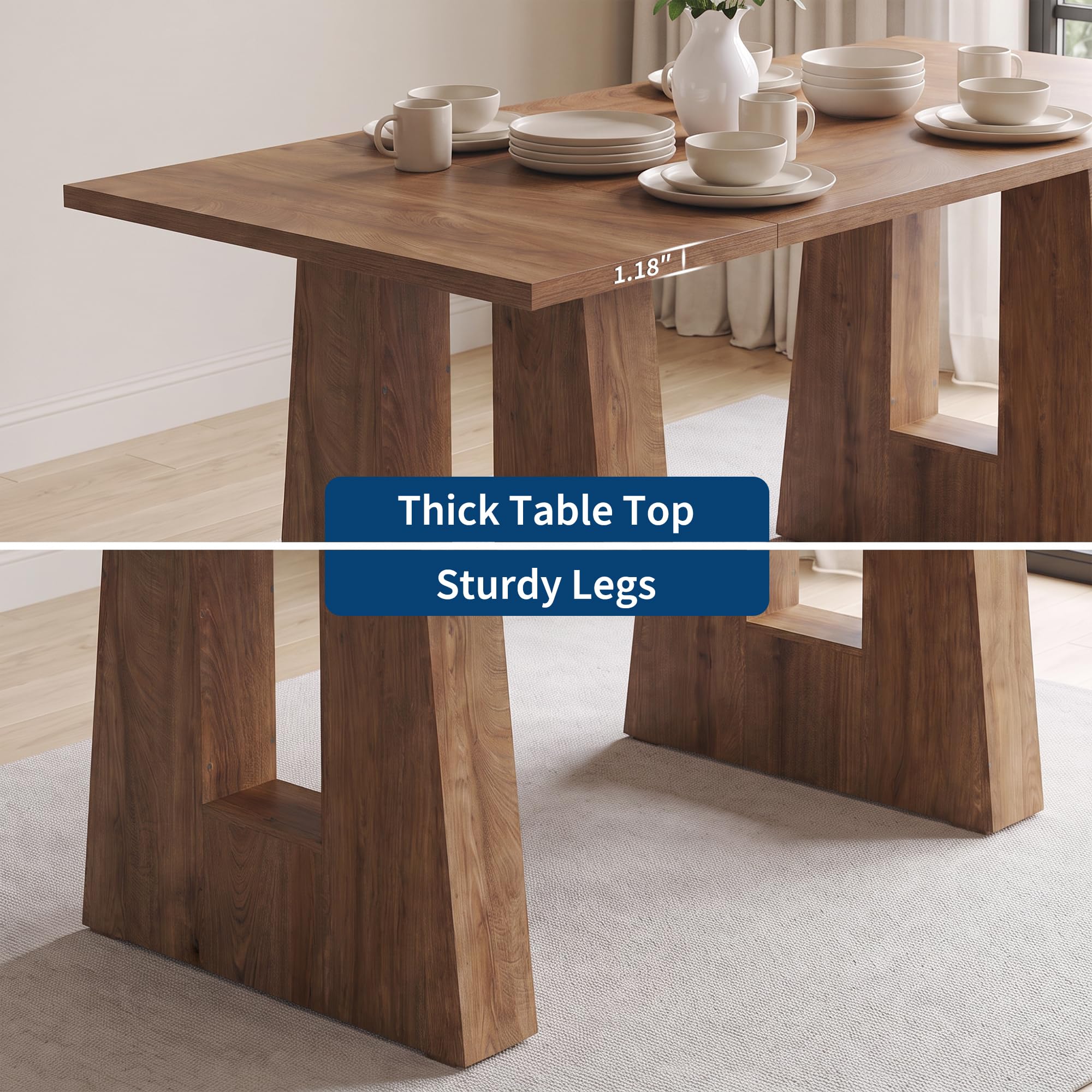 DEXSO CTQJ8F6V2TK0O9P Dining-Tables - View #4