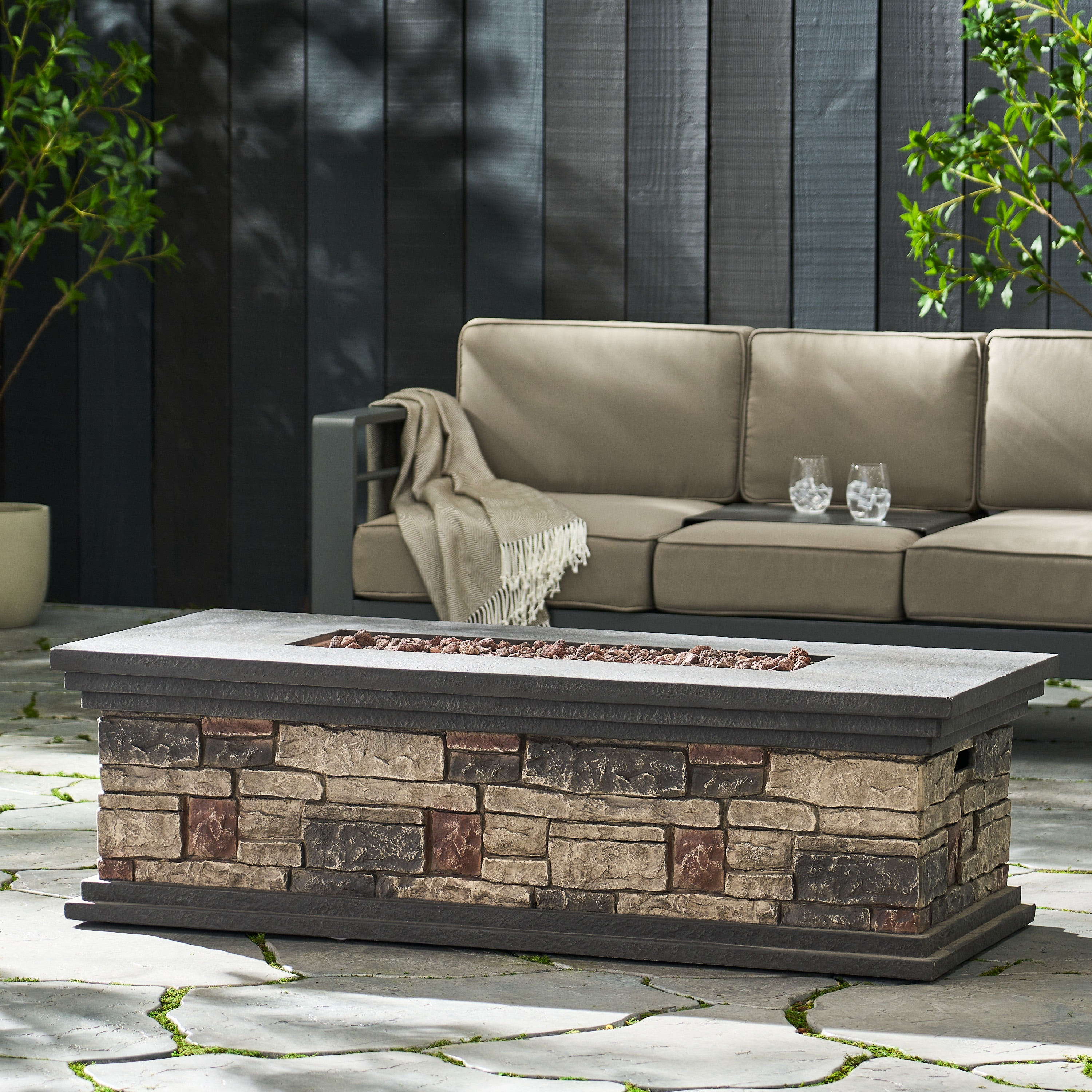 Christopher Knight Home 317527 Outdoor-Gas-Firepits - View #5