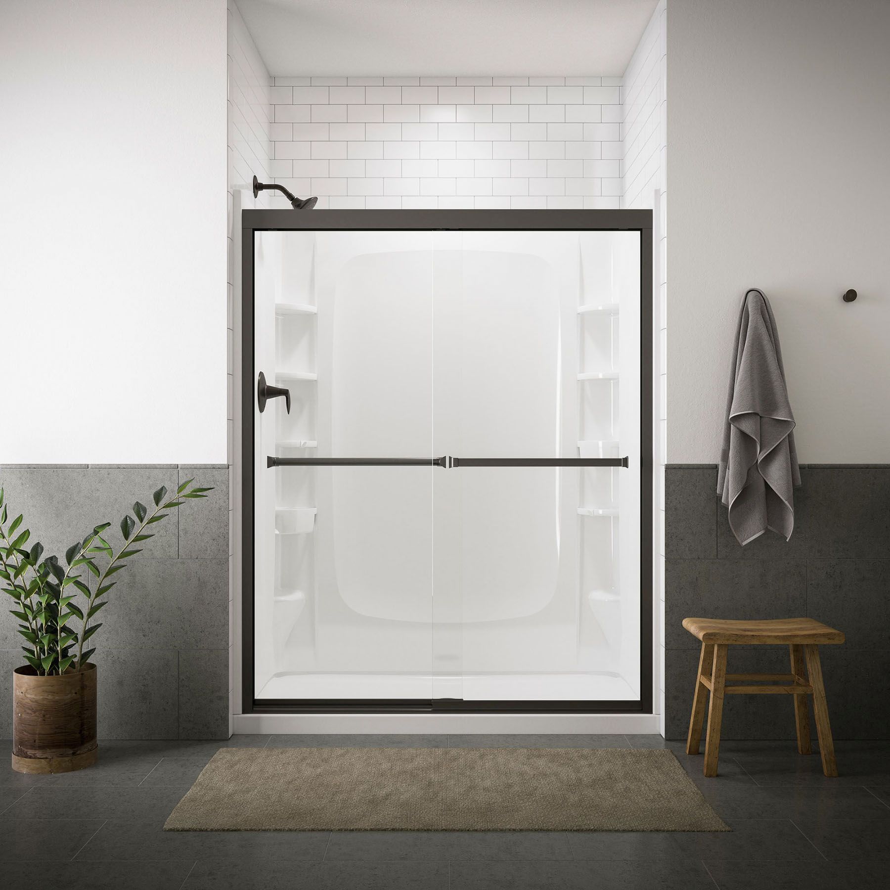 Sterling 72330100-0 Alcove-Shower-Kit - View #8