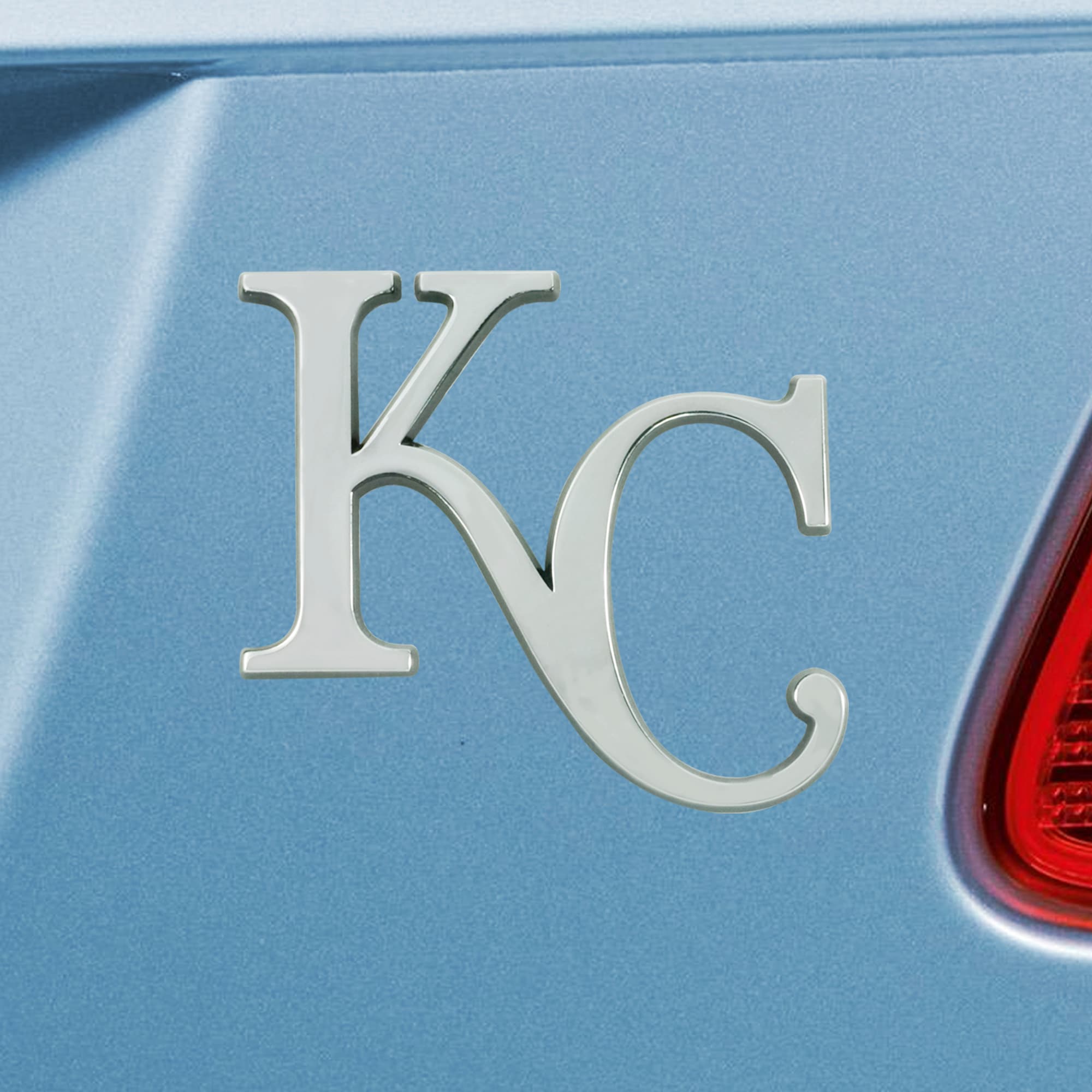 Open Road Brands Kansas City Royals Round Baseball Metal Sign