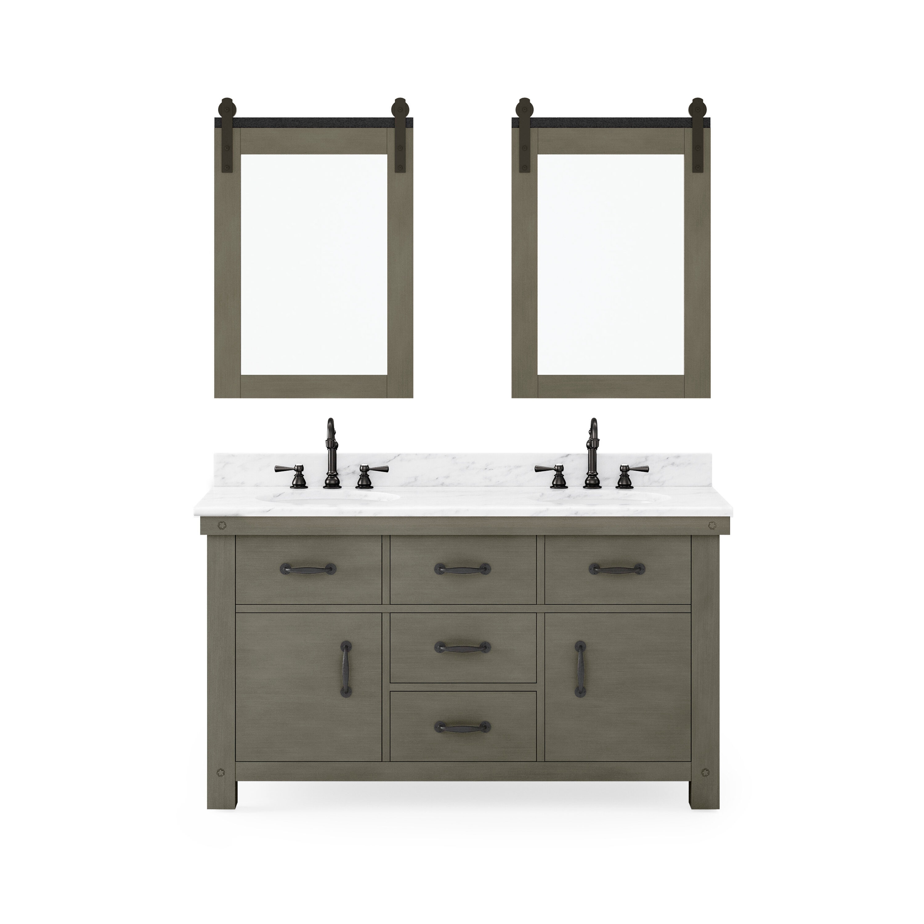 Water Creation AB60CW03GG-P24000000 Bath-Vanity-Combo - View #3