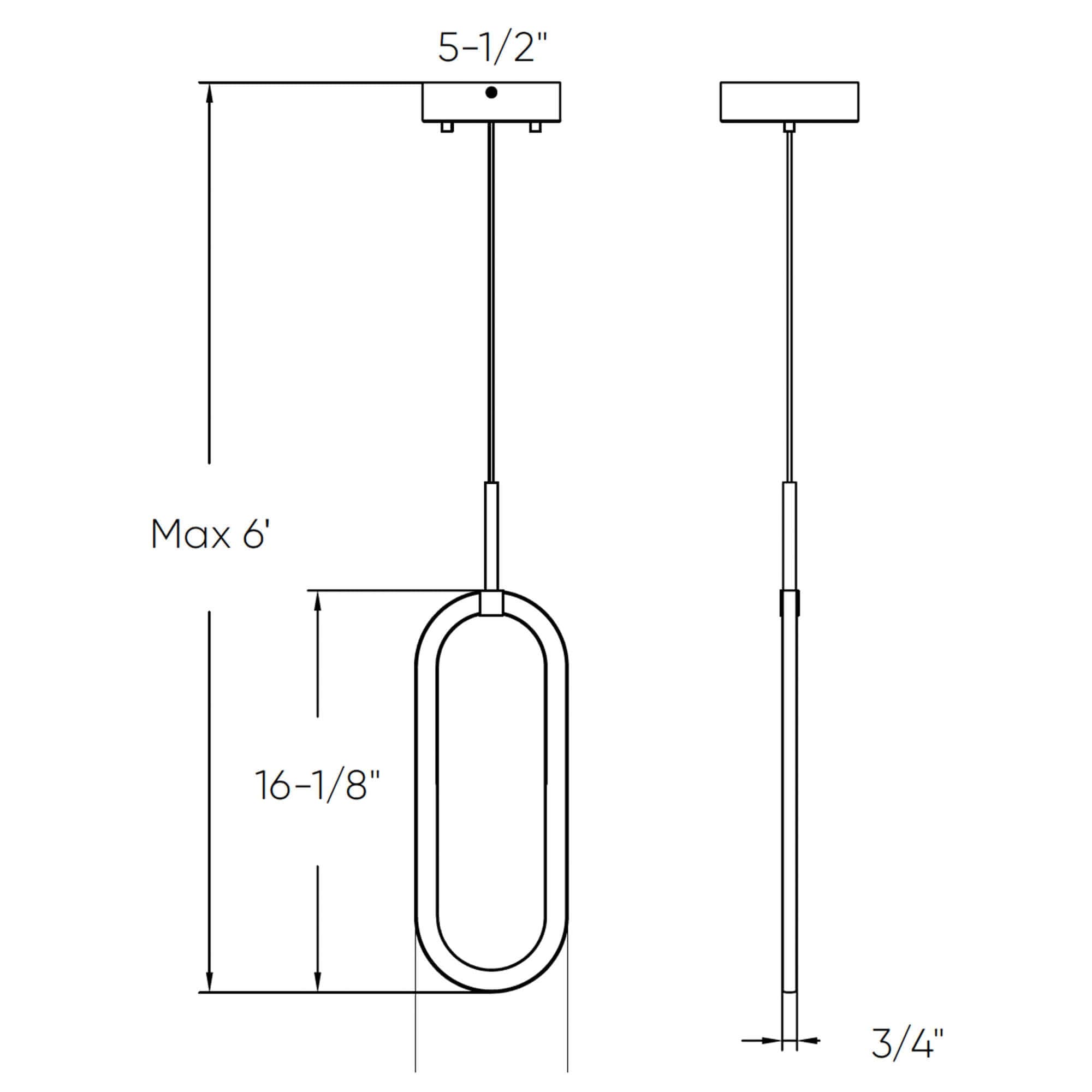 DALS Lighting FPD-CC-GD Pendant-Lights - View #4