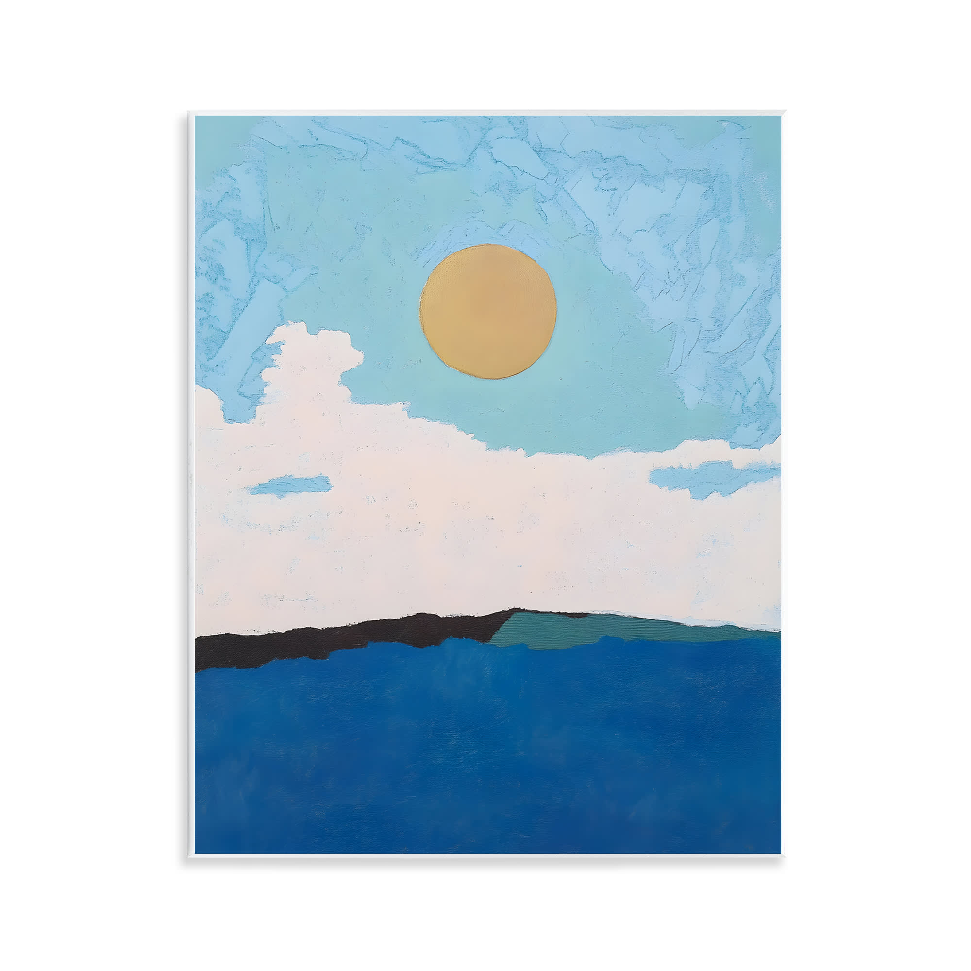 Stupell Industries Simple Blue Sky View Wall Plaque Art 11 x 14 in the ...