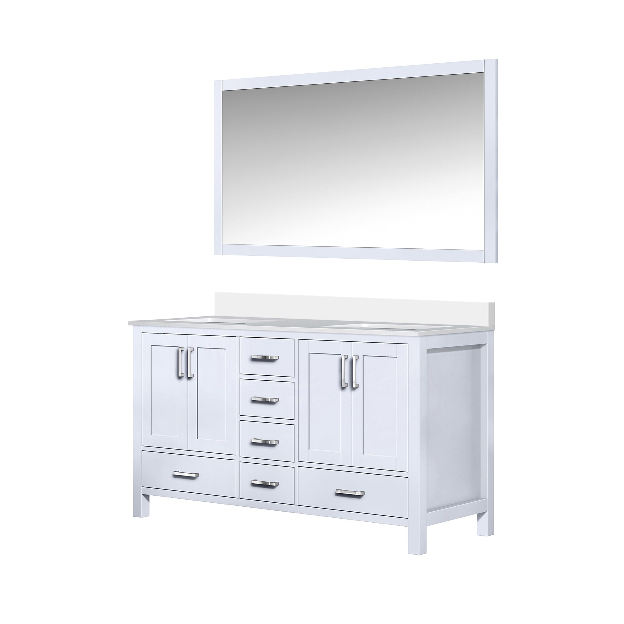 Lexora LJ342260DAWQM58 Bath-Vanity-Combo - View #2