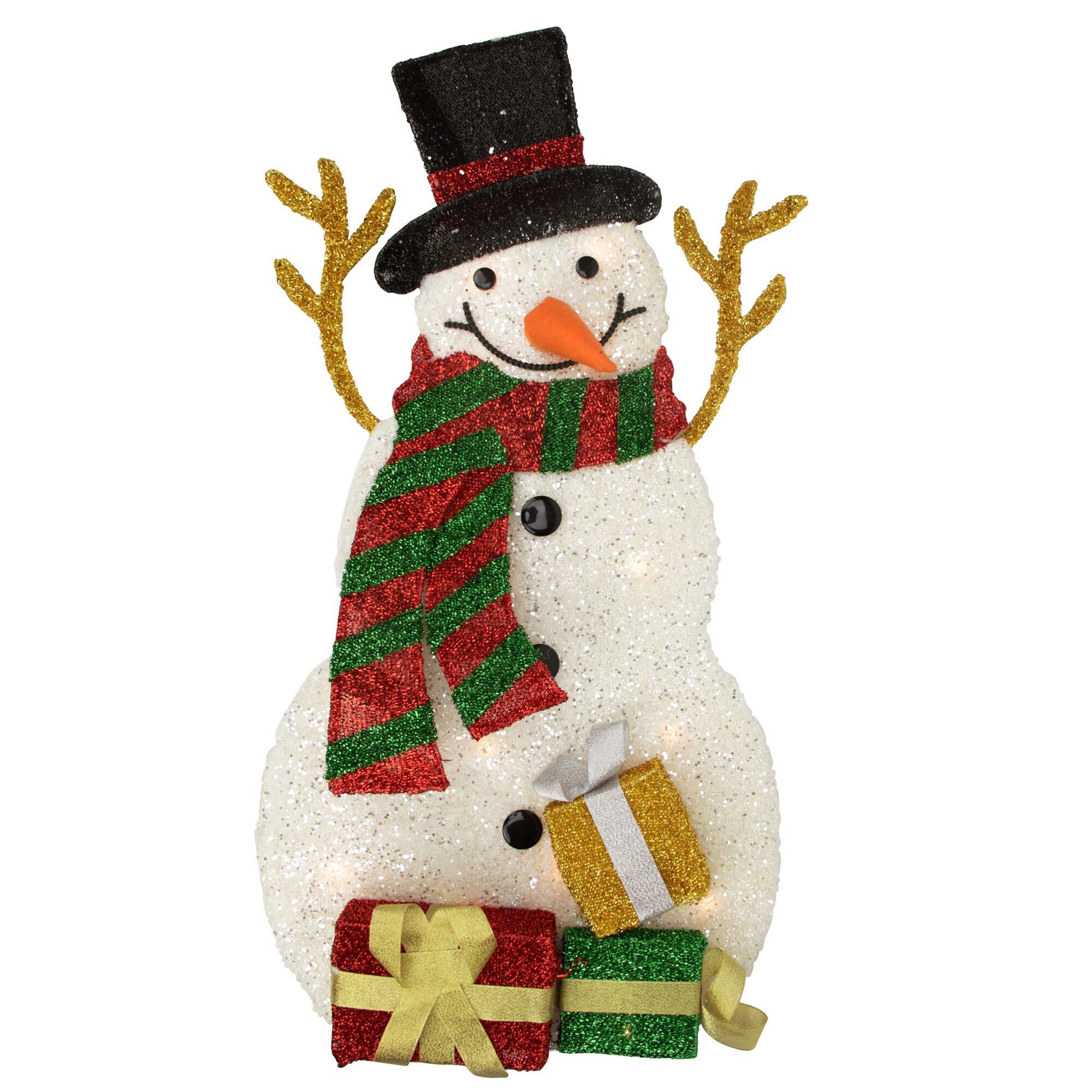 Northlight 31-in Snowman Light Display with Clear Incandescent Lights ...