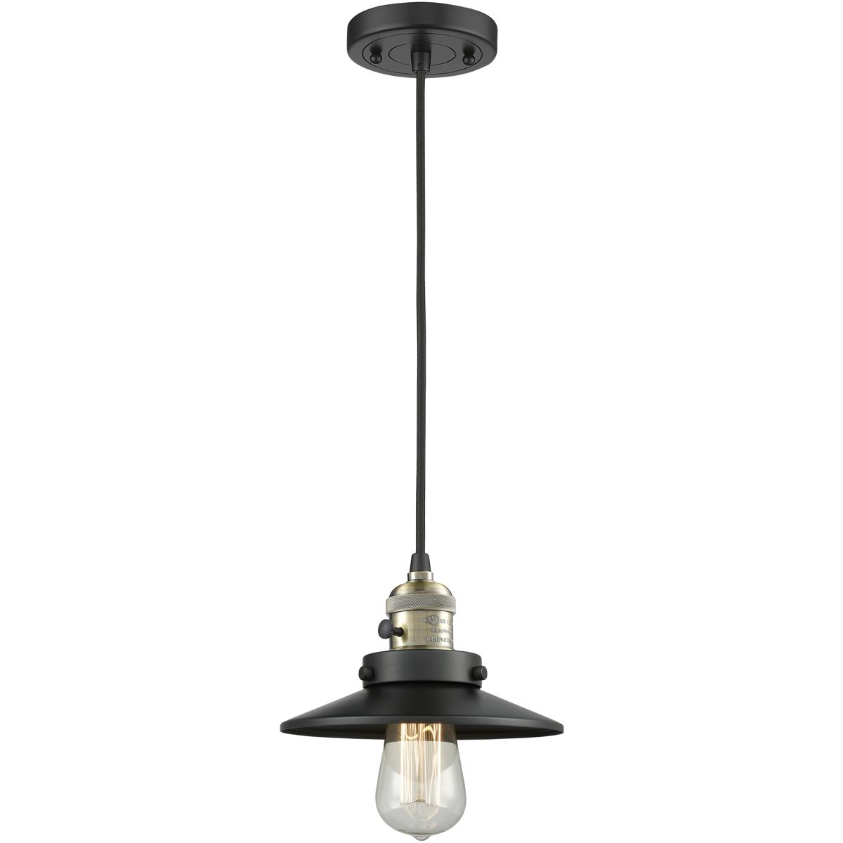 Innovations Lighting 2343582 201CSW-BAB-M6-LED Franklin Restoration Railroad