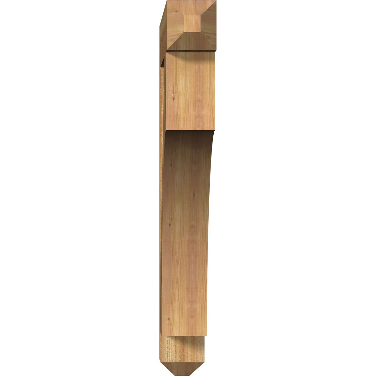 Ekena Millwork BKT06X42X48WTL04RWR Exterior-Brackets-Braces - View #2