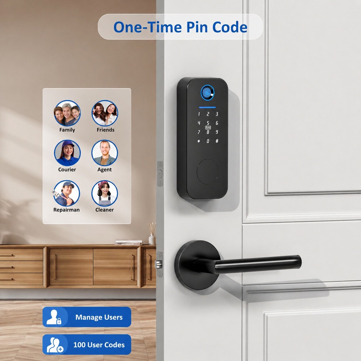 Phyfalip LPF0714P082 Electronic-Door-Locks - View #4