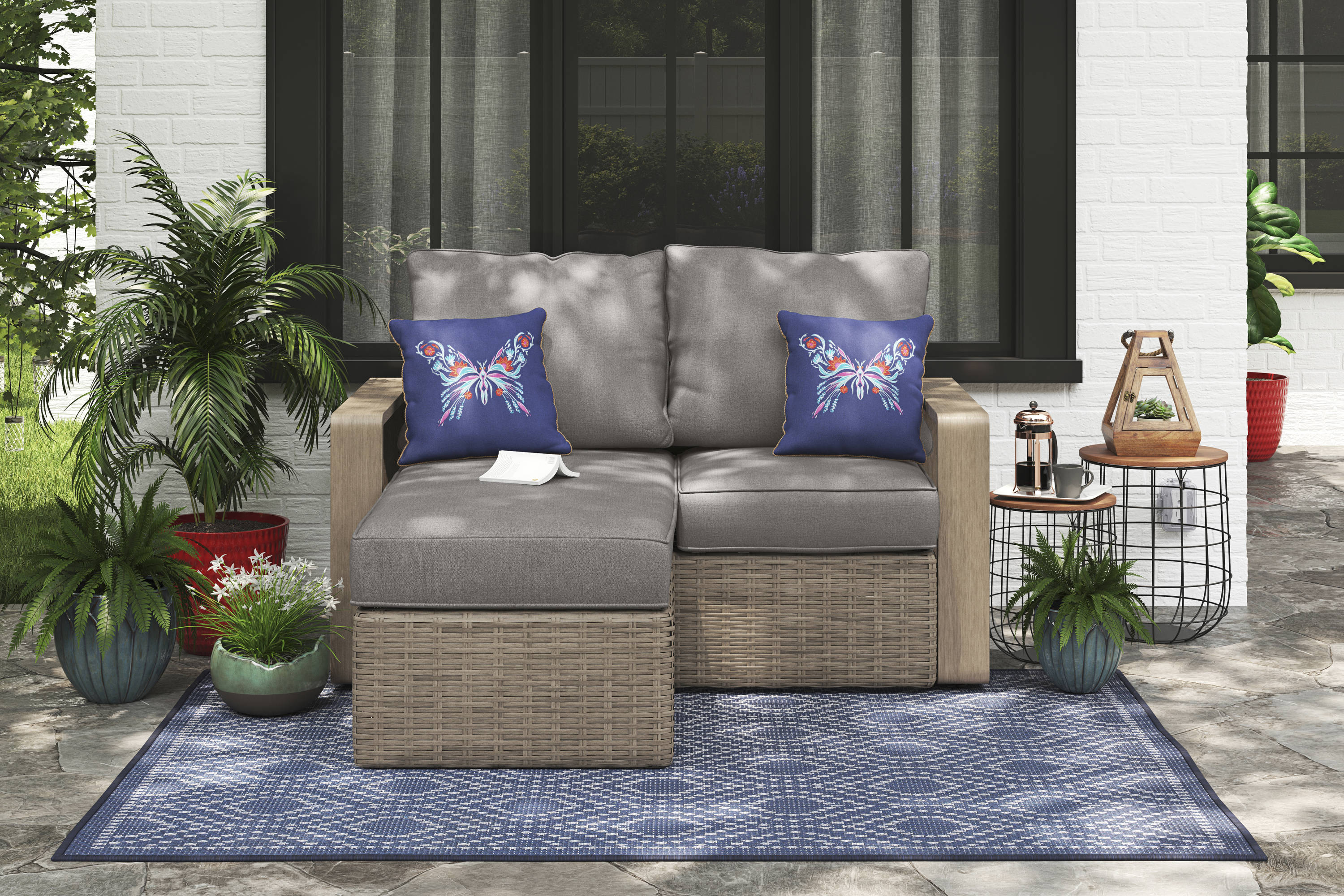 Lowes loveseat cushion best sale