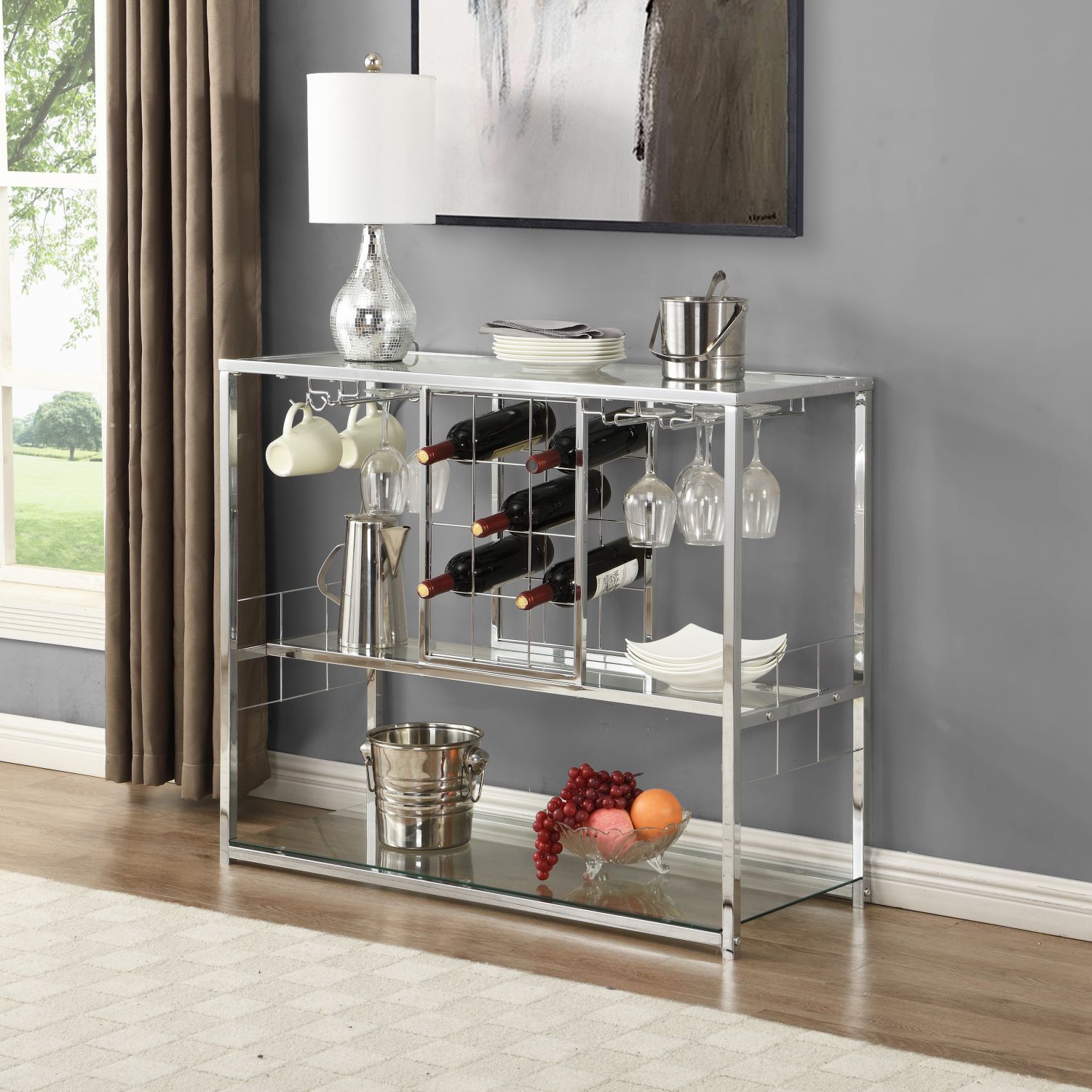 JASMODER GHNDT-WRK1004A Contemporary/Modern Chrome