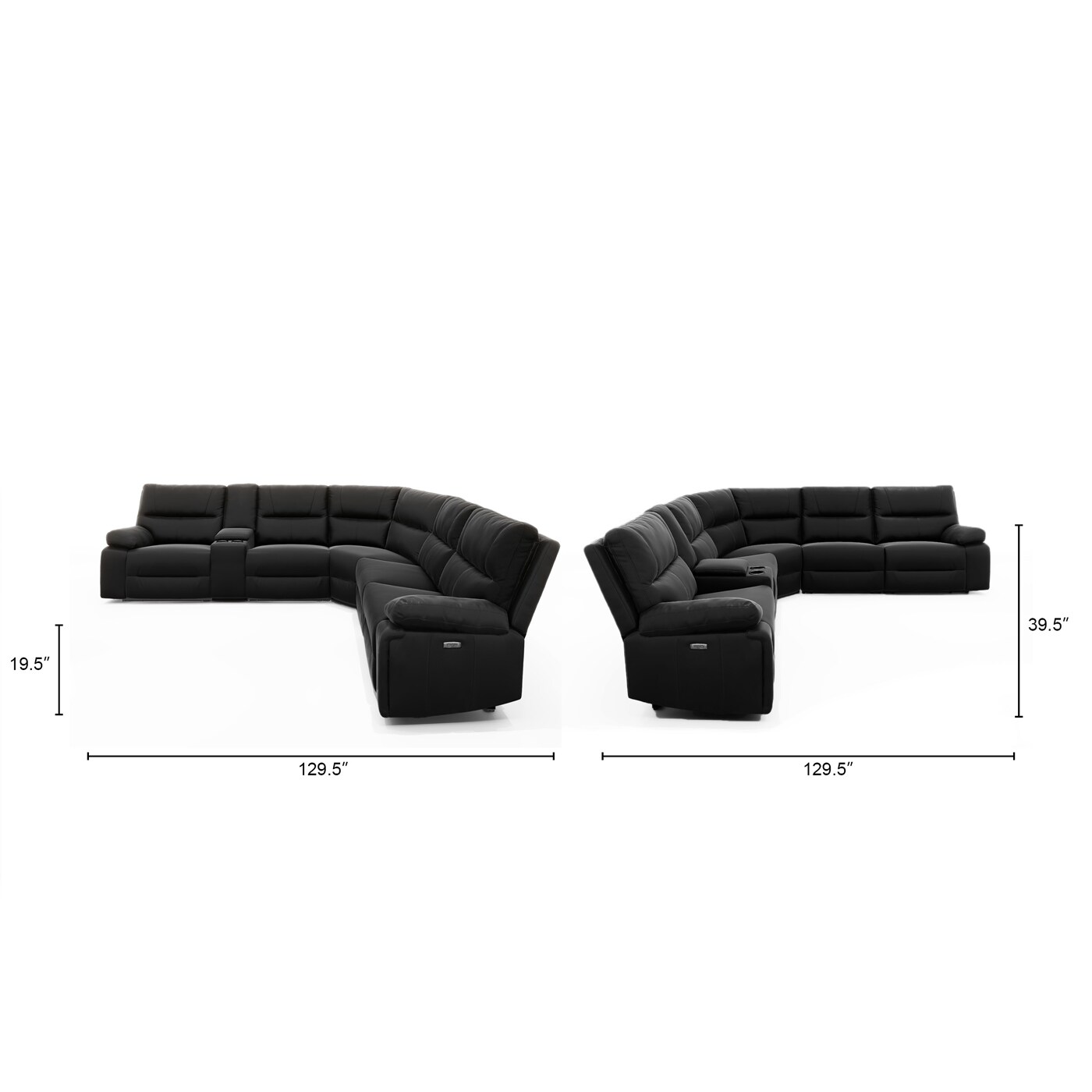 Jennifer Taylor Home L6P-K101-P82001 Sofas-Loveseats - View #5