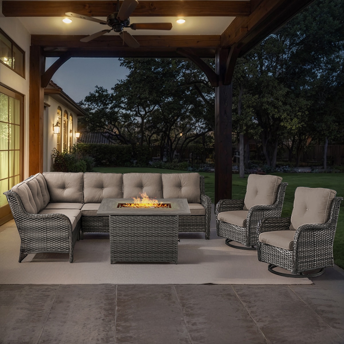 Rilyson FS145024APGY13-2 Patio-Conversation-Sets - View #3