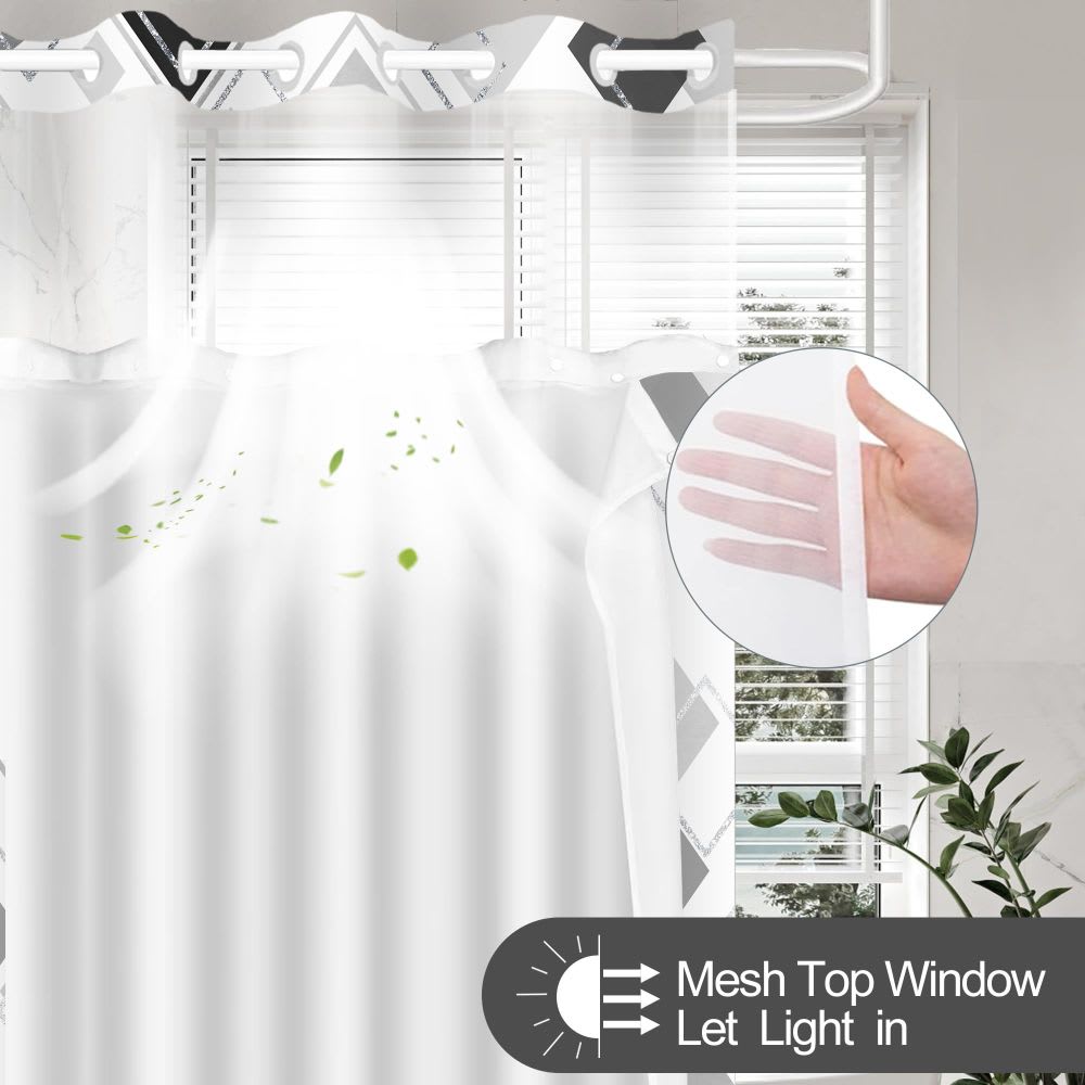 Etokfoks LET0401S08 Shower-Curtains-Liners - View #2