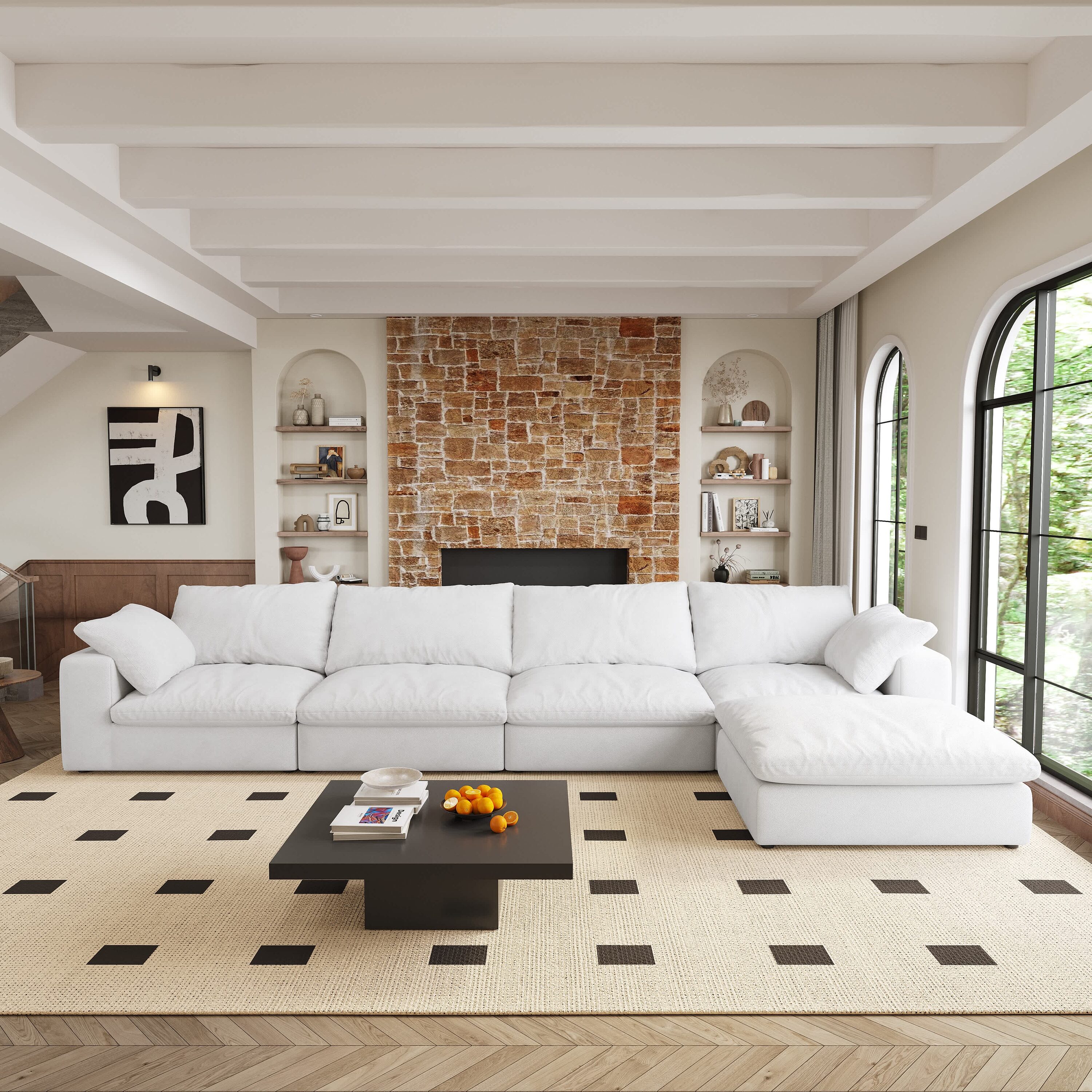 Misty Moon FXLW0403-S00011 Sofas-Loveseats - View #4