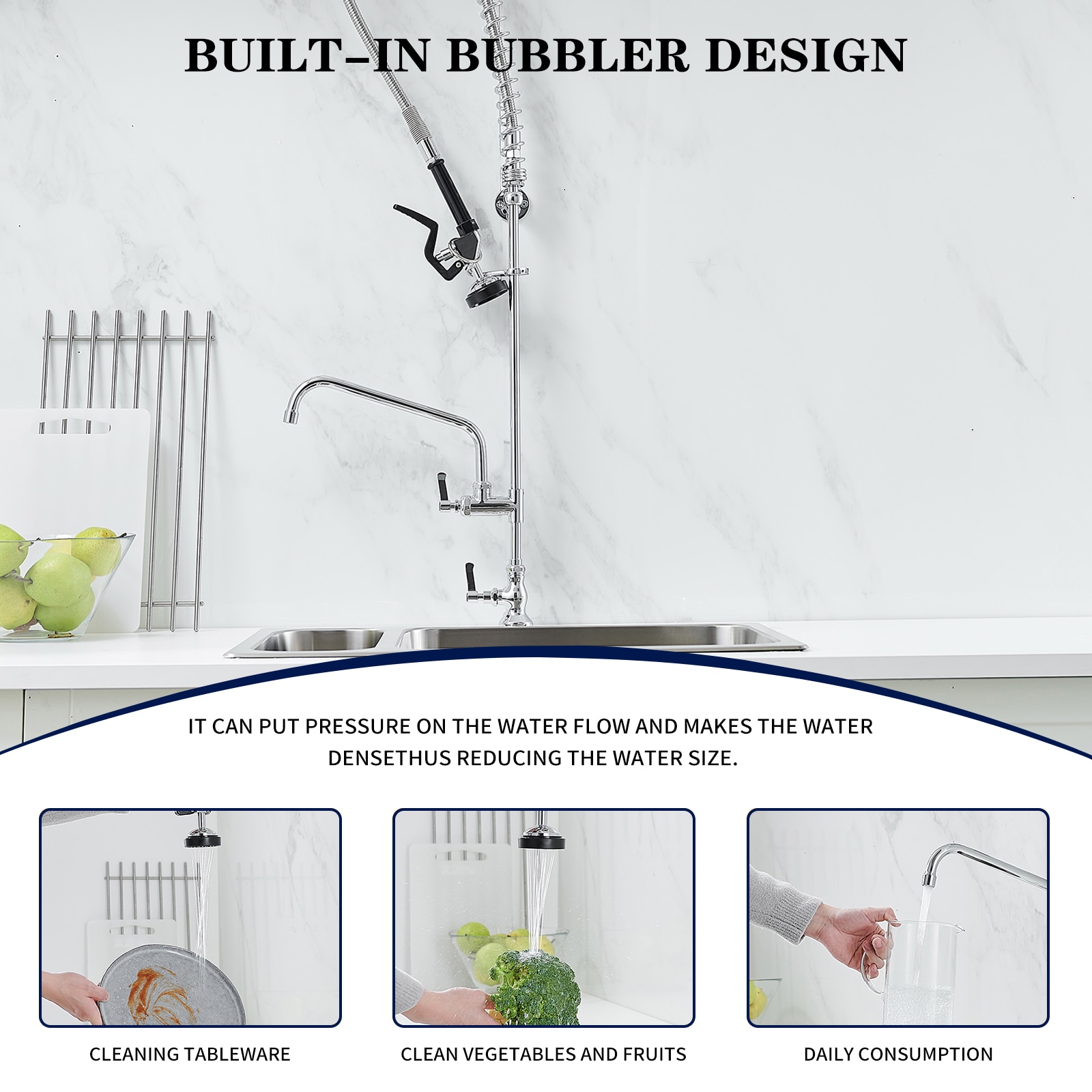 BWE A-94259H-C Kitchen-Faucets - View #3