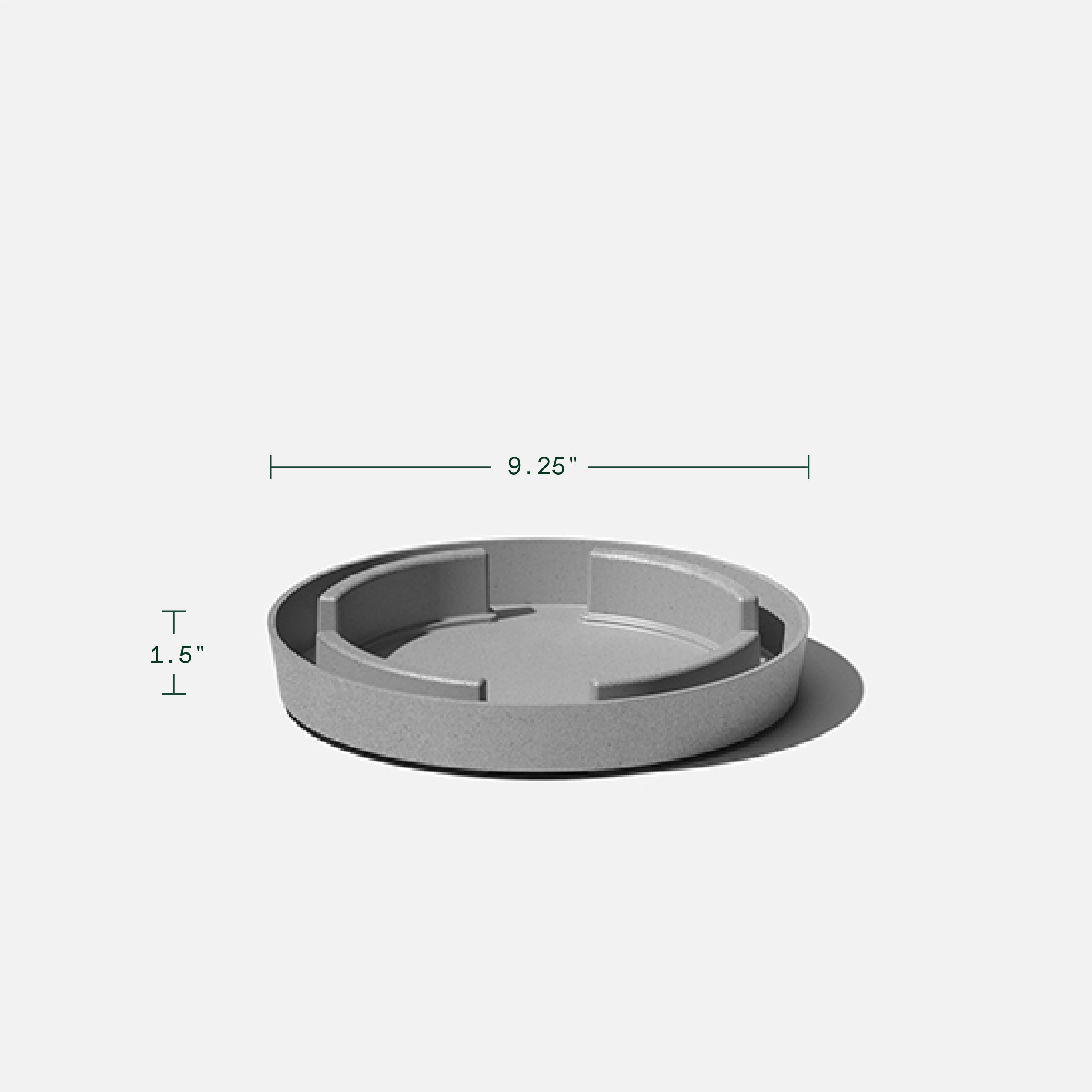 Veradek SLV28TRC-2PK Plant-Saucers - View #2