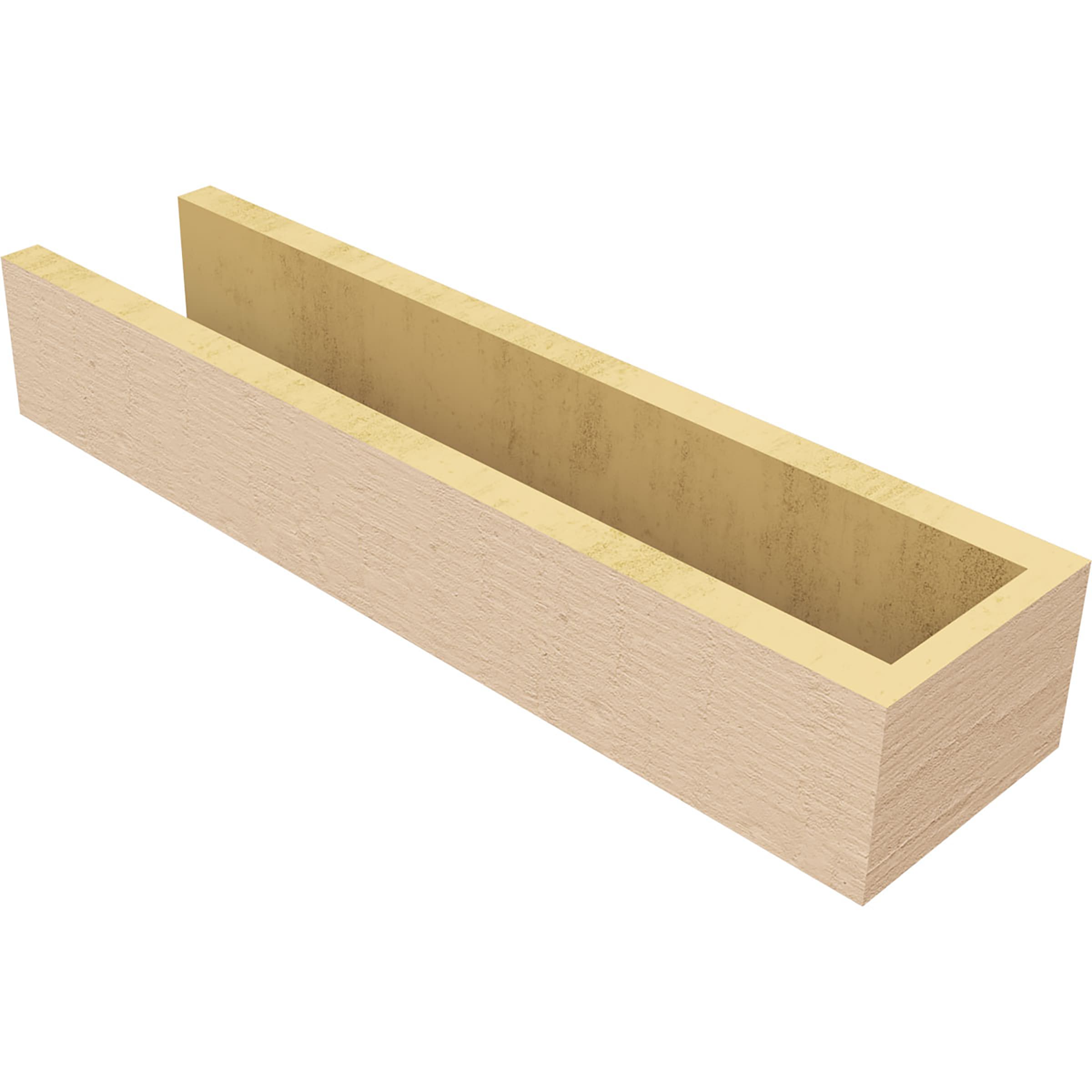 Ekena Millwork RFTU06X04X24BLKRCPR Exterior-Brackets-Braces - View #5