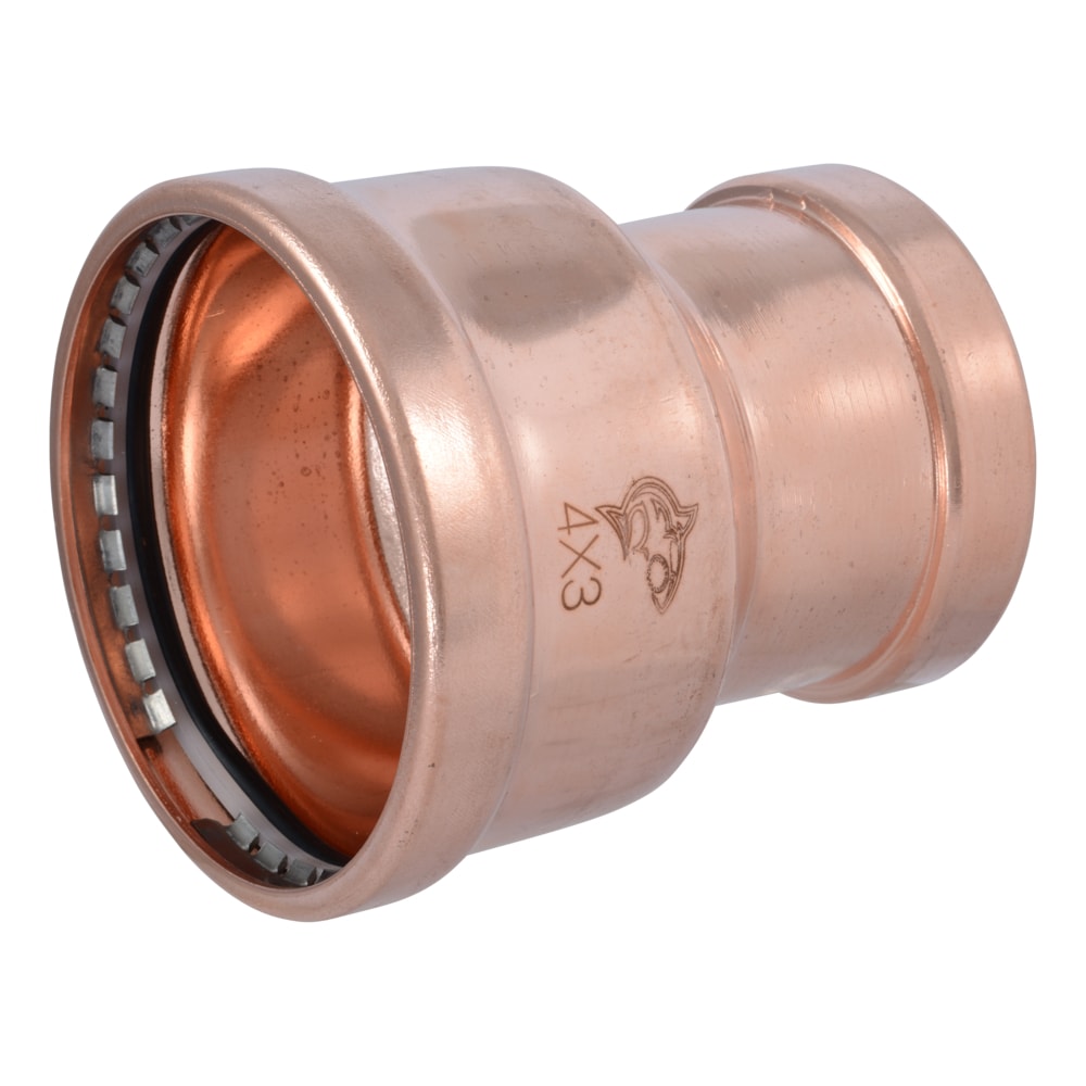 SharkBite 4-in x 3-in Large Diameter Press Reducing Coupling