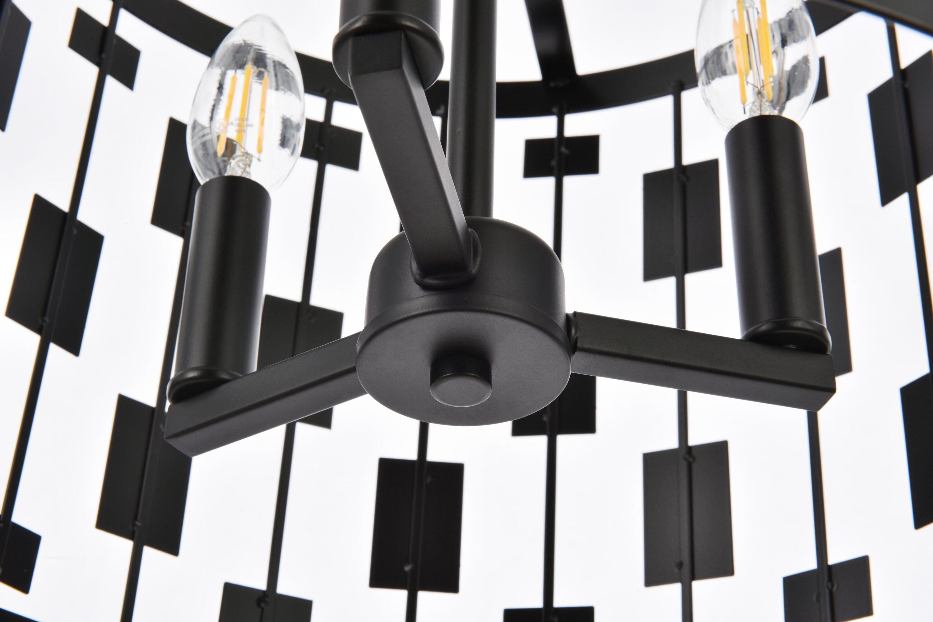 Levante Black 3-Light Contemporary Pendant