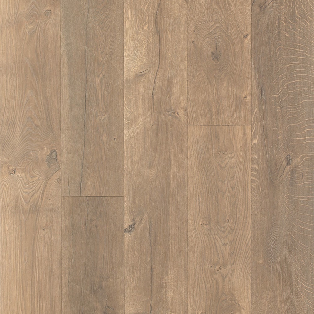 Pergo TimberCraft + WetProtect Wheaton Oak 12-mm T x 7-in W x 50-in L  Waterproof Wood Plank Laminate Flooring ( ft) in the Laminate  Flooring department at 