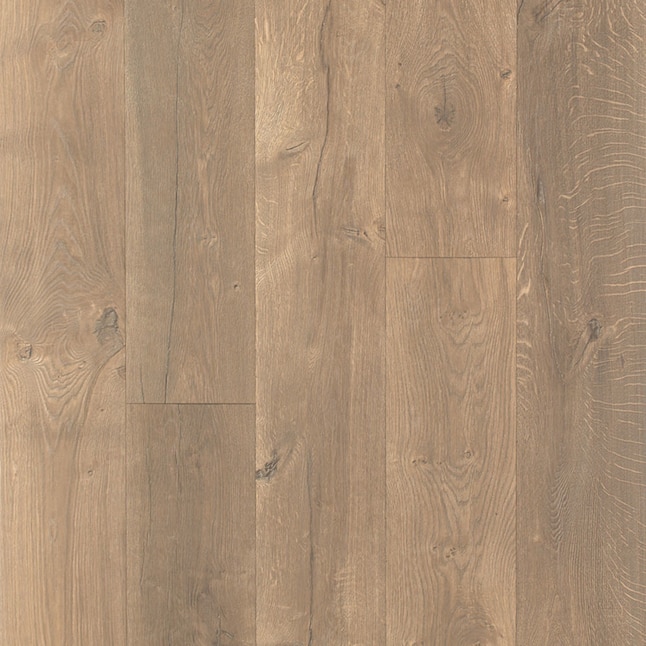 Pergo TimberCraft + WetProtect Wheaton Oak 12-mm Thick Waterproof Wood  Plank 7.48-in W x 54.33-in L Laminate Flooring (16.93-sq ft) in the Laminate  Flooring department at Lowes.com