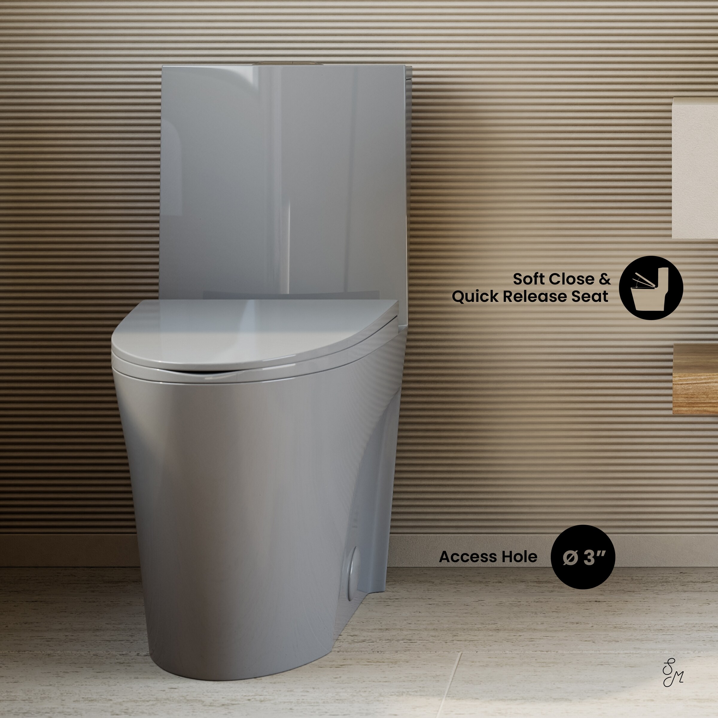 Swiss Madison SM-25-1TANG02GG toilets - View #4