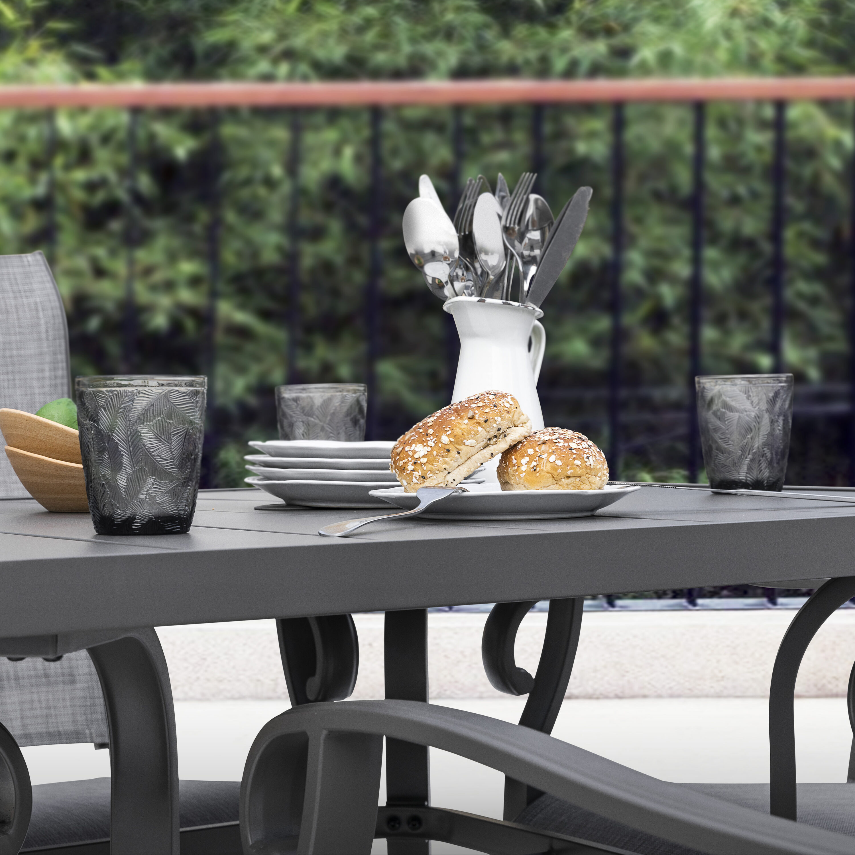 Nuu Garden SD005-T2GR Patio-Dining-Sets - View #12