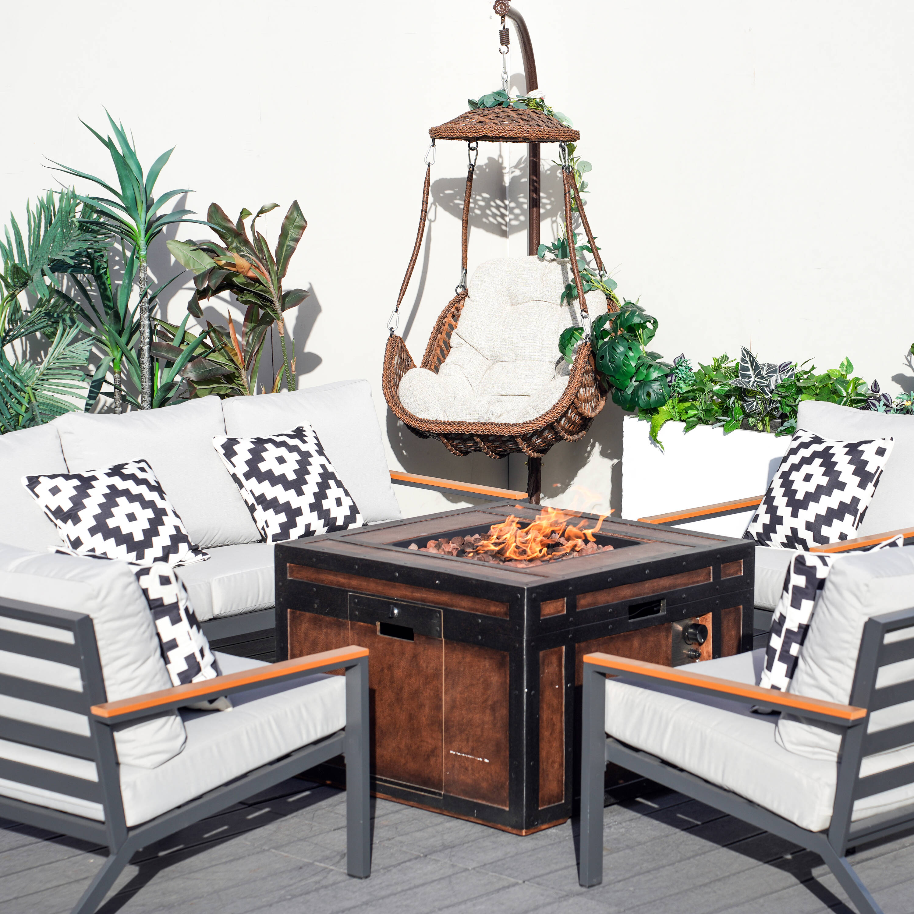 Direct Wicker DWG-2481&2354STBR Patio-Conversation-Sets - View #5
