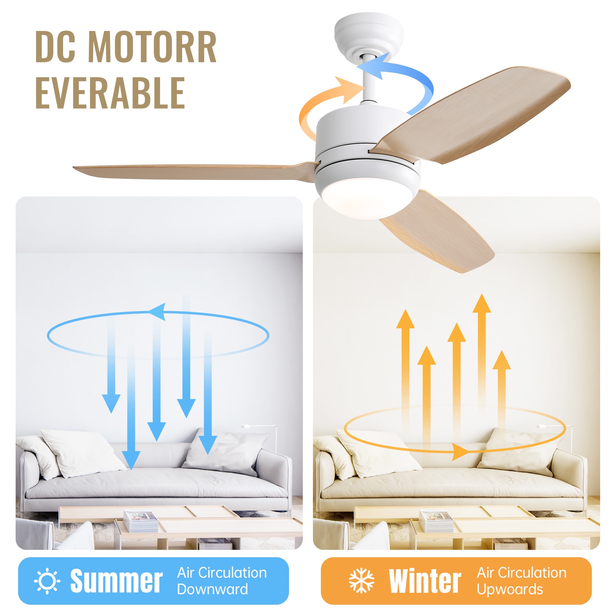 Bybafun YD1300071 Ceiling-Fans - View #5
