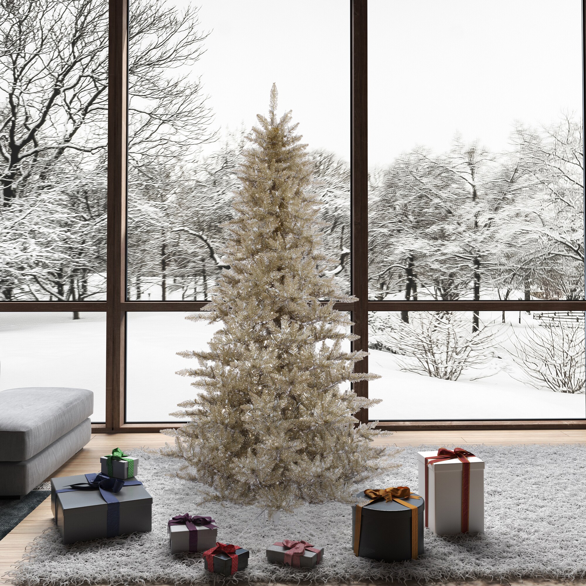 Vickerman K166375 Artificial-Christmas-Trees - View #3