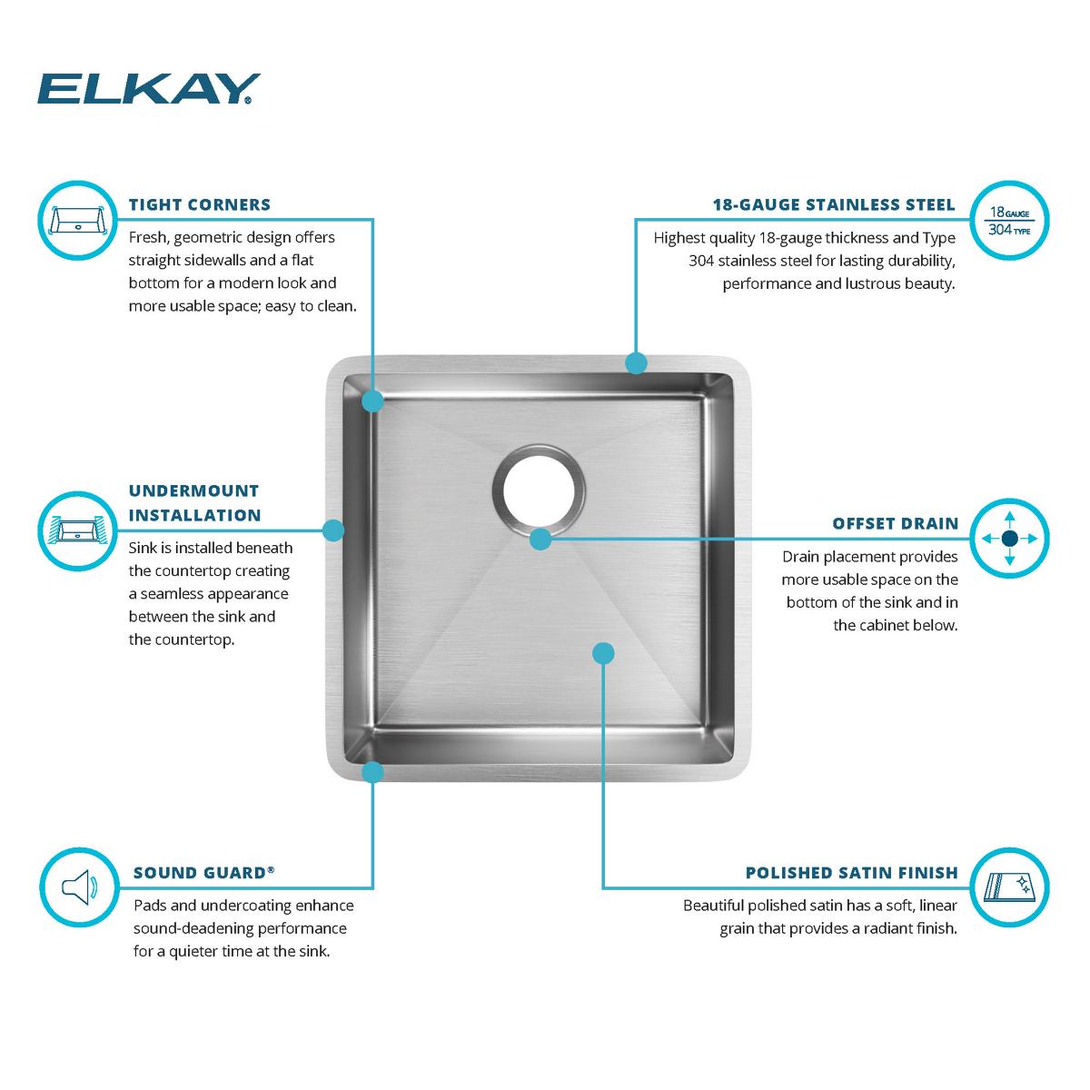 Elkay ECTRU17179T Kitchen-Sinks - View #5
