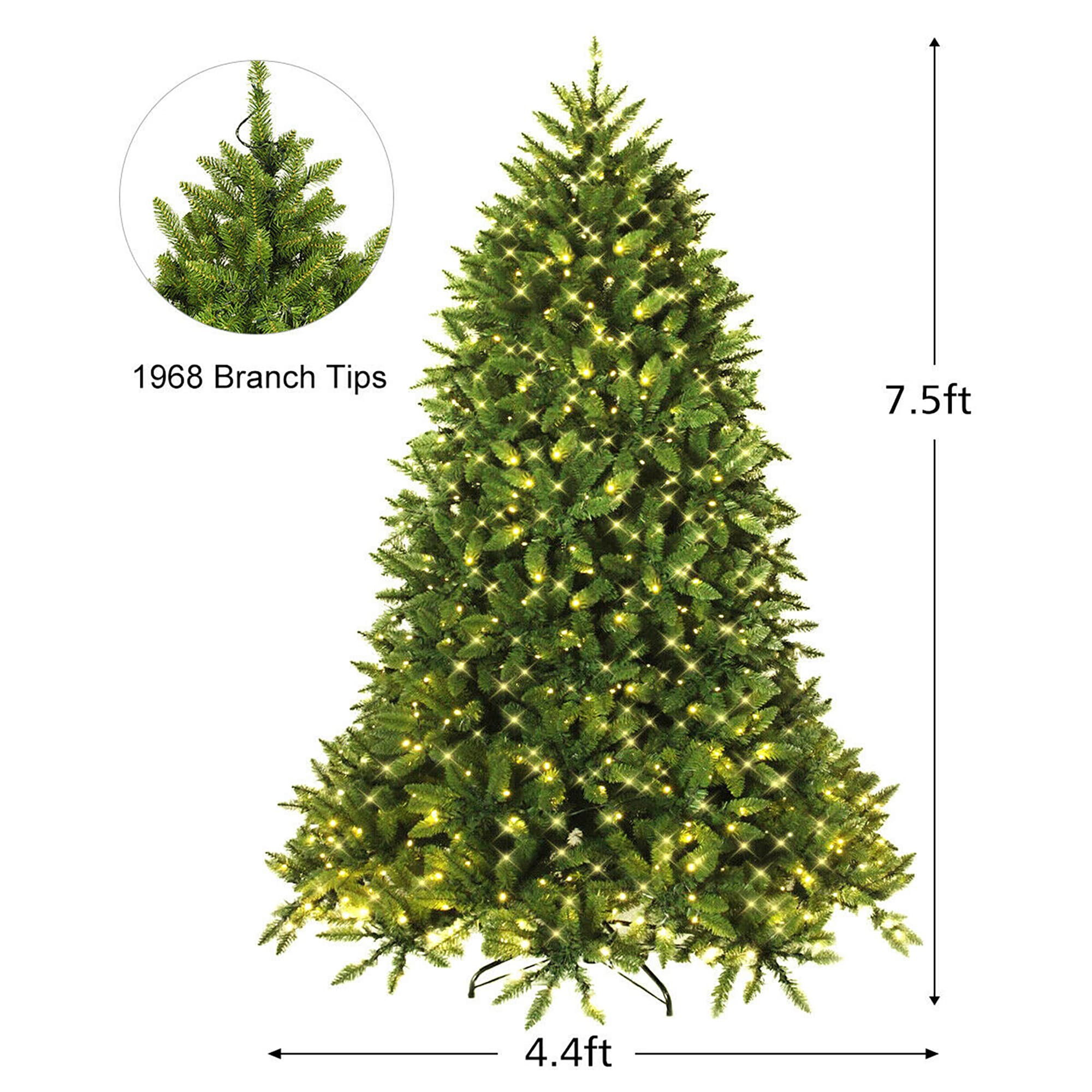 Forclover ALHY-059CM Artificial-Christmas-Trees - View #3