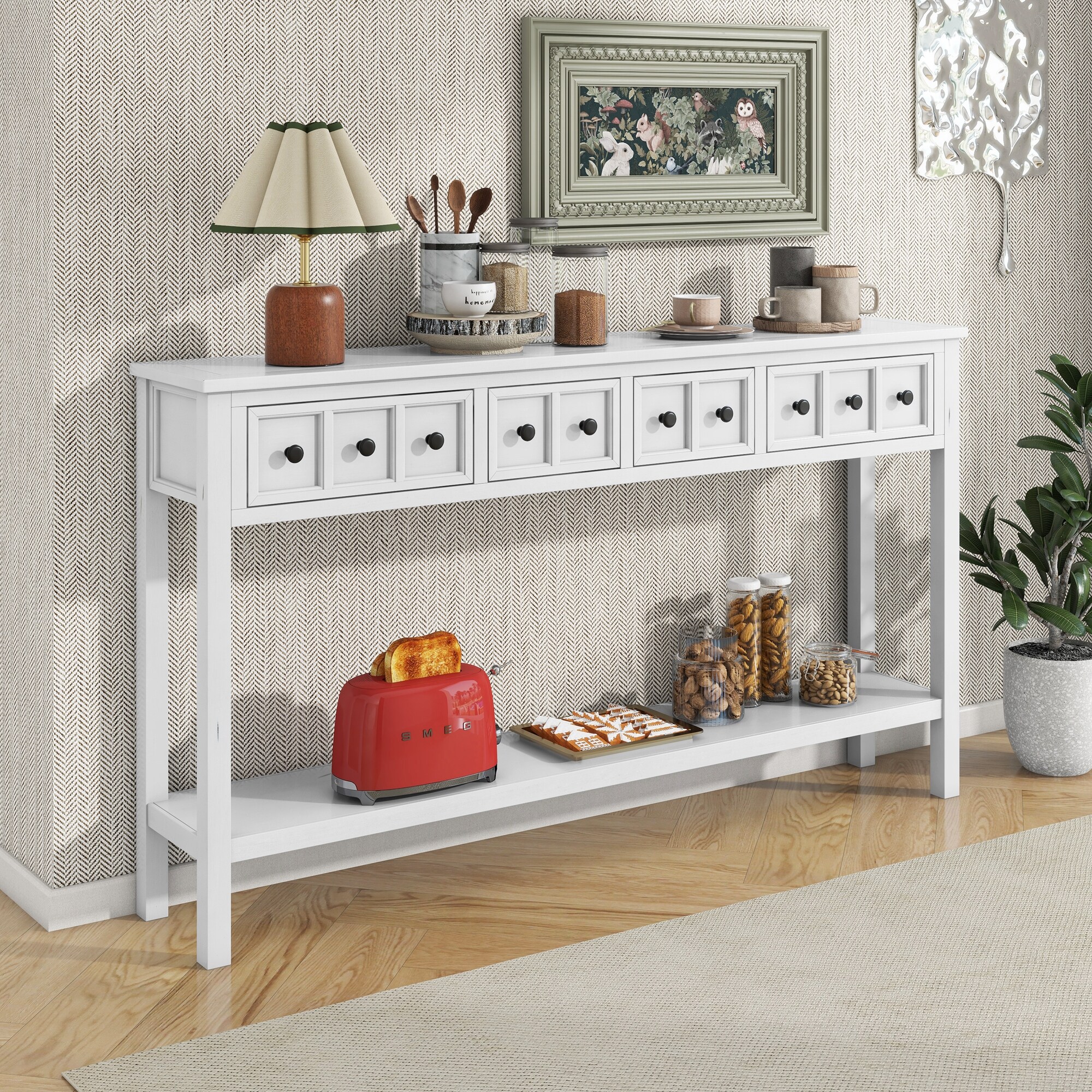 SINOFURN SYA330091WT Console-Sofa-Tables - View #5