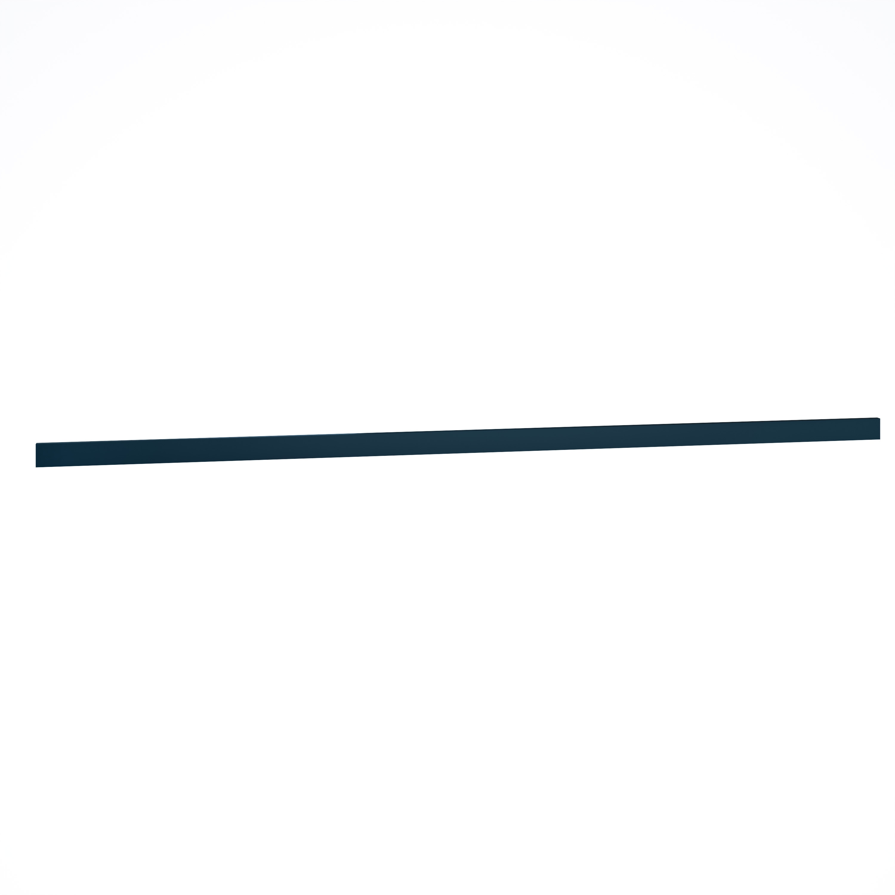 Diamond Express 315 LB2 Square Edge Moulding 96-in W x 1.56-in H x 0.75-in D Regatta Blue Painted (Cabinet Baffle Molding)