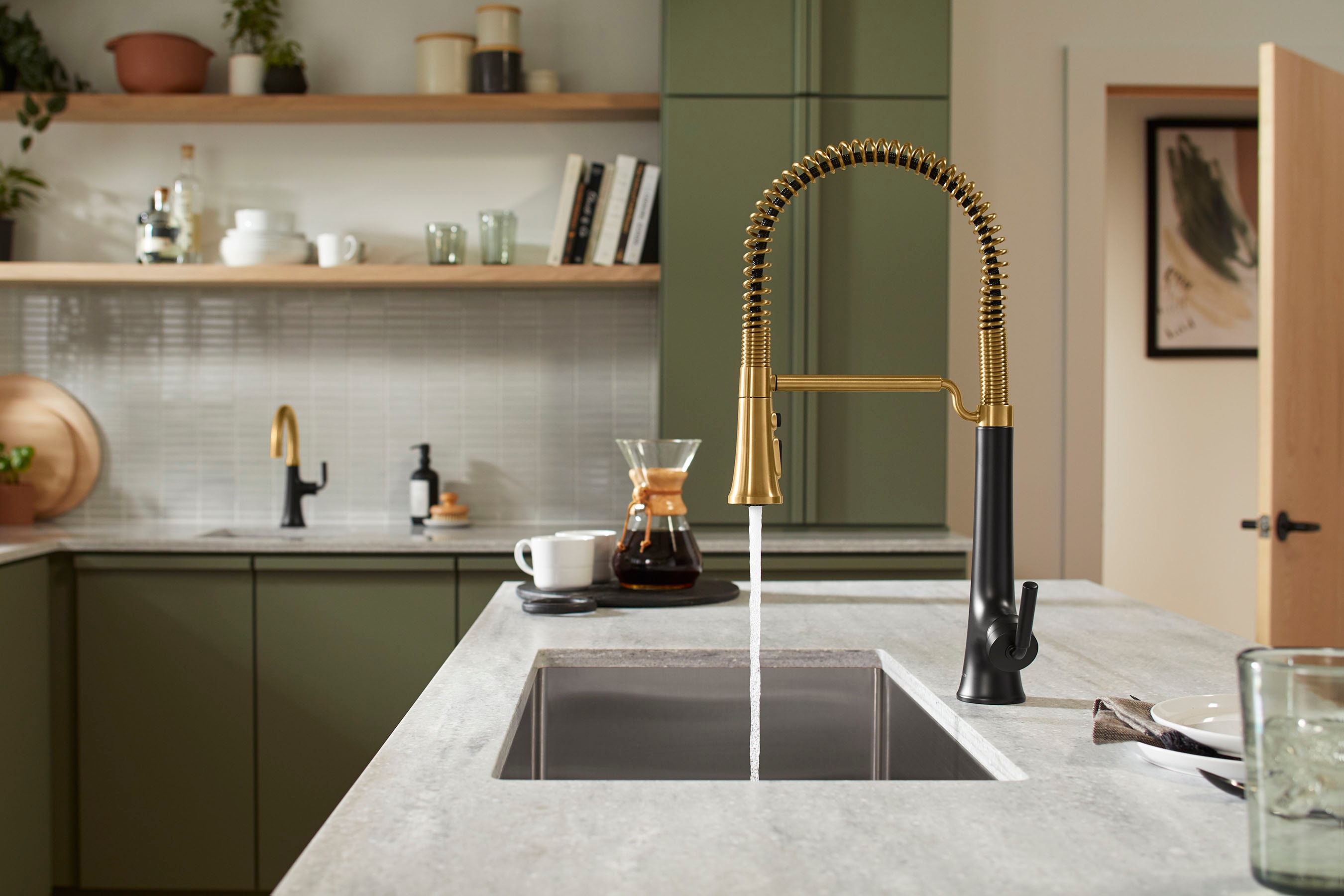 KOHLER 23765-BMB Kitchen-Faucets - View #4