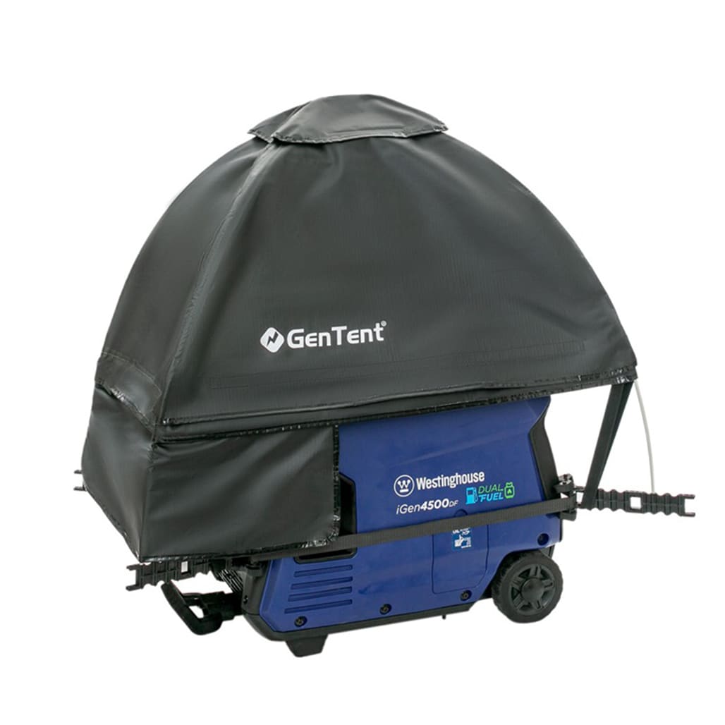 GenTent GTOICSMSBK Inverter Kit (Standard, Black) for Encased Inverter Generators Generator cover