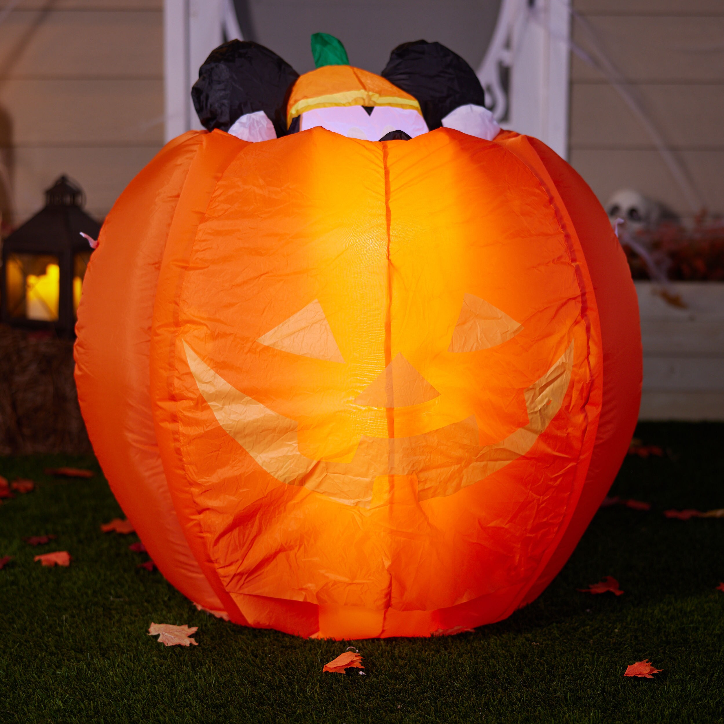 Boo to You Mickey Pumpkin Halloween Padded Sports Bra – Polka Dot