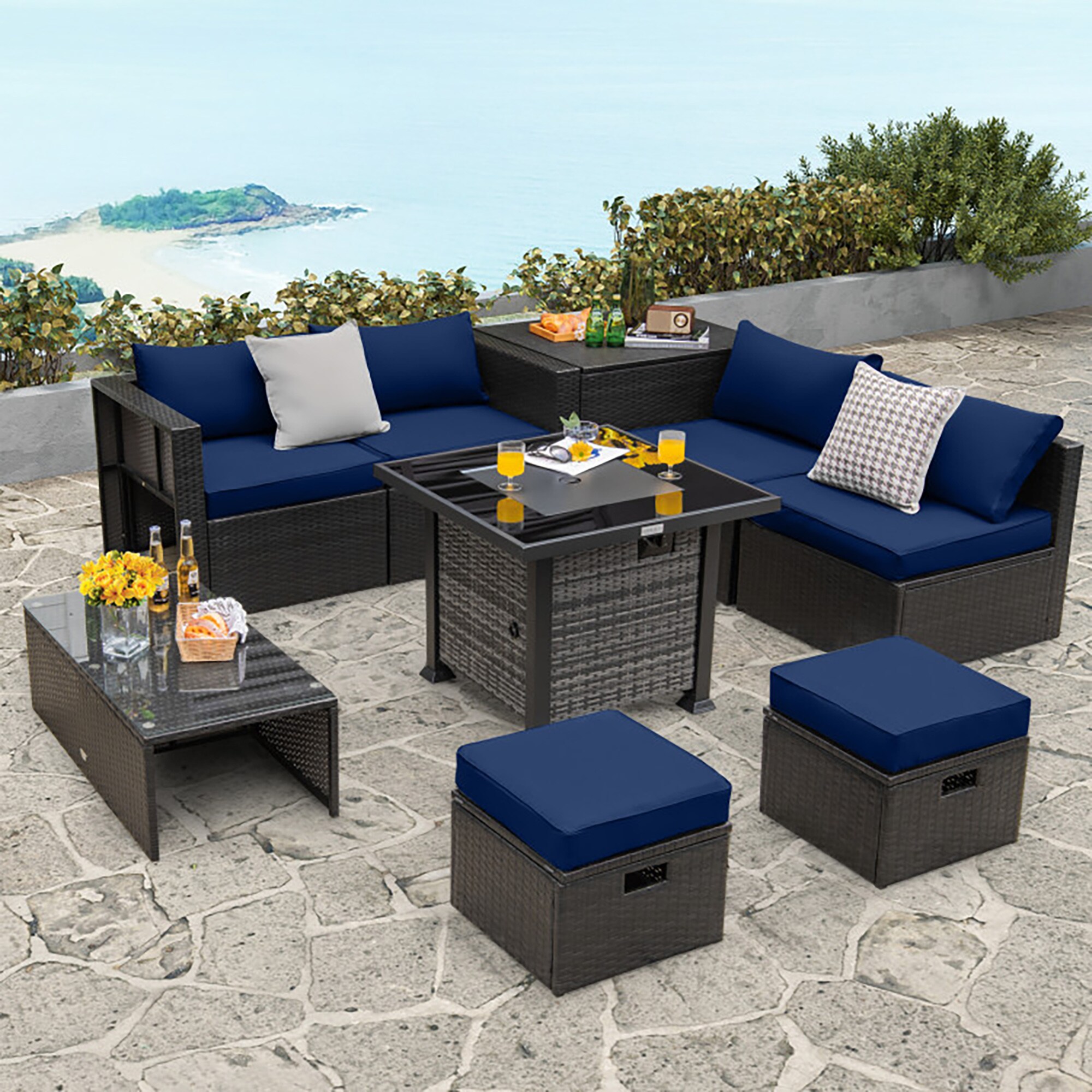 CASAINC CEW-HY3615DBBL Patio-Conversation-Sets - View #2