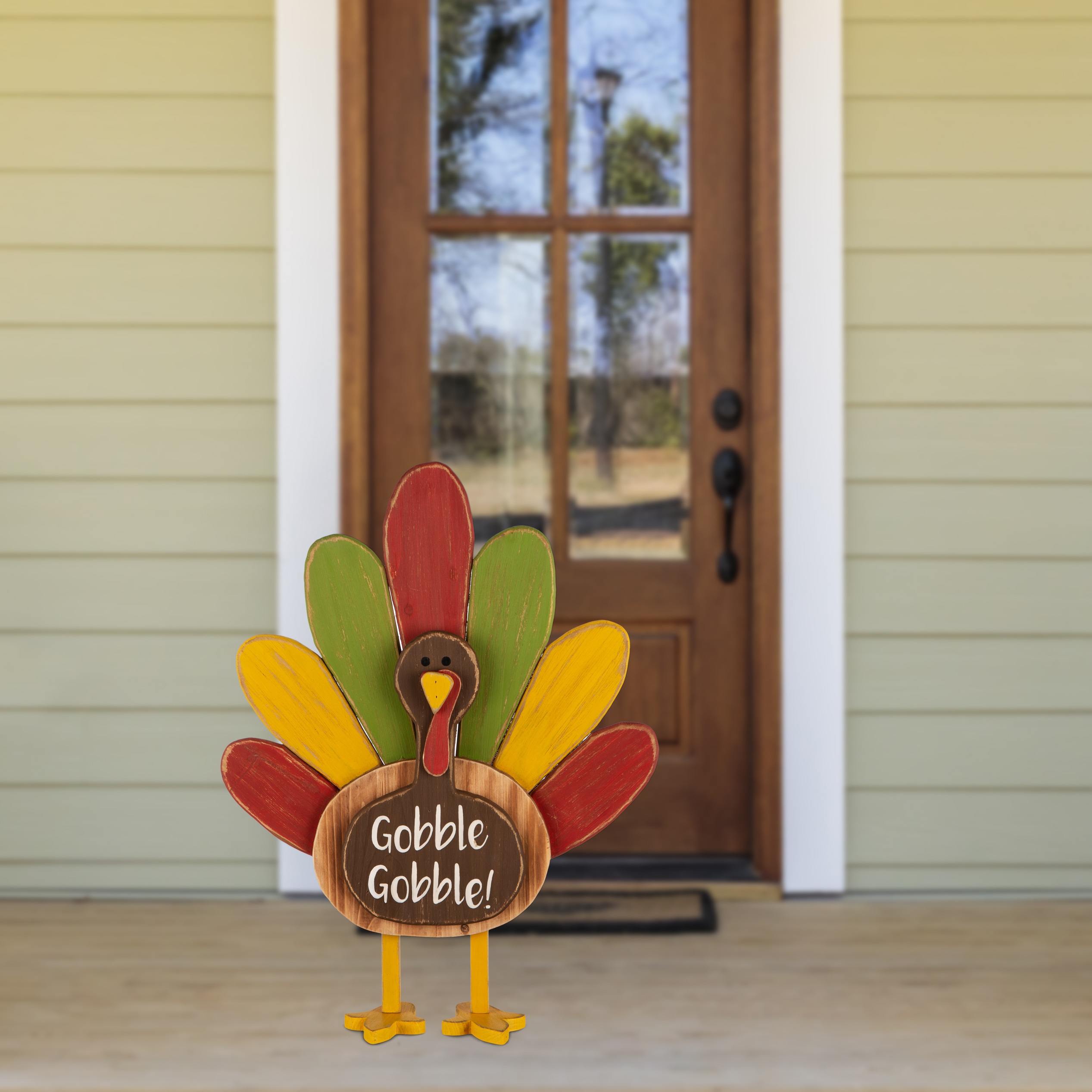 Glitzhome GH2006000002 Outdoor-Thanksgiving-Decor - View #2